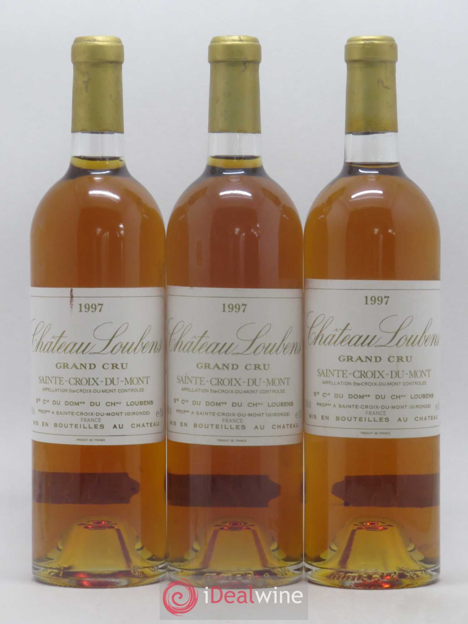 Château Loubens 1997 - Lotto di 3 bottiglie - 0