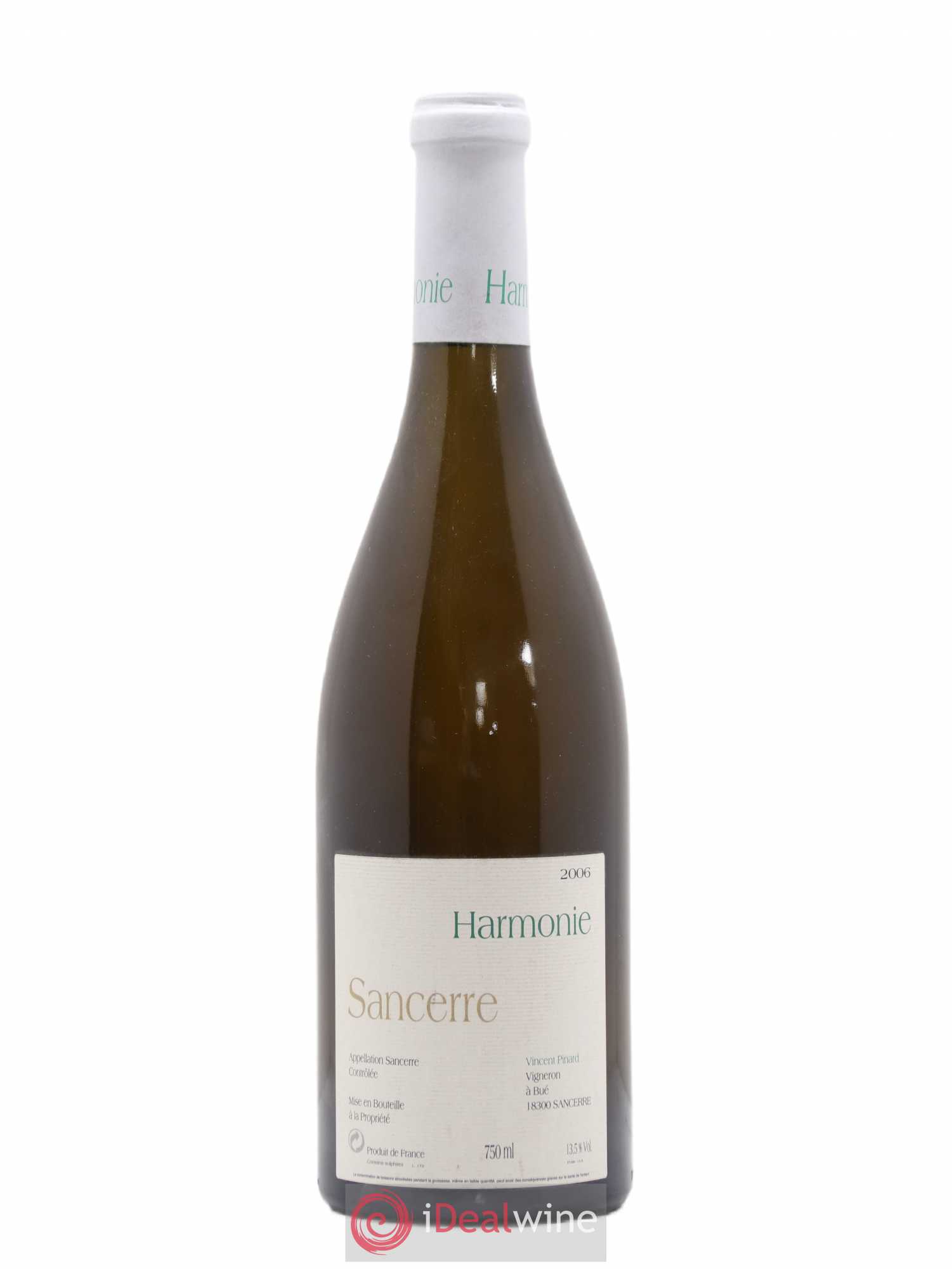 Sancerre Harmonie Vincent Pinard 2006 - Lot de 1 bouteille - 0