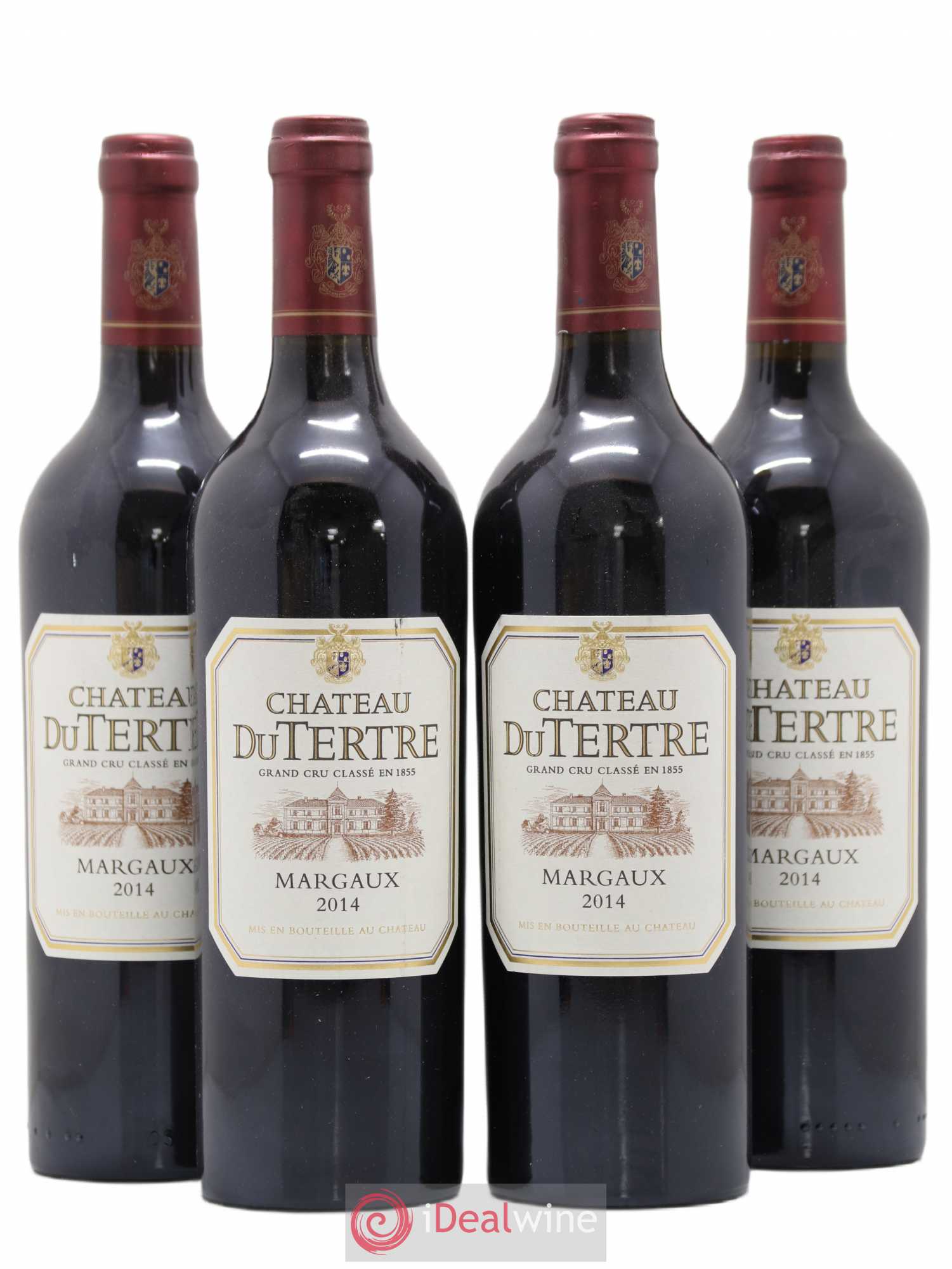 Château du Tertre 5ème Grand Cru Classé 2014 - Lot de 4 bouteilles - 0