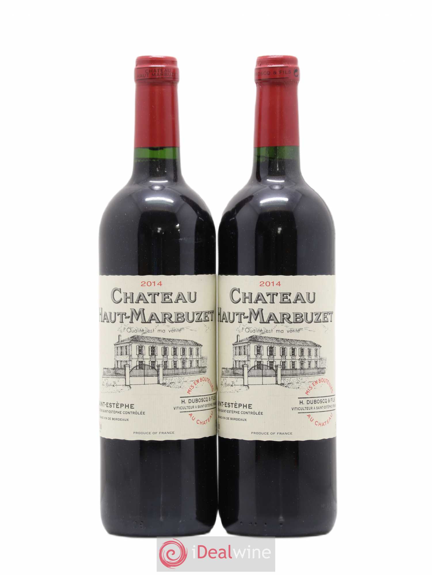 Château Haut Marbuzet 2014 - Lot de 2 bouteilles - 0