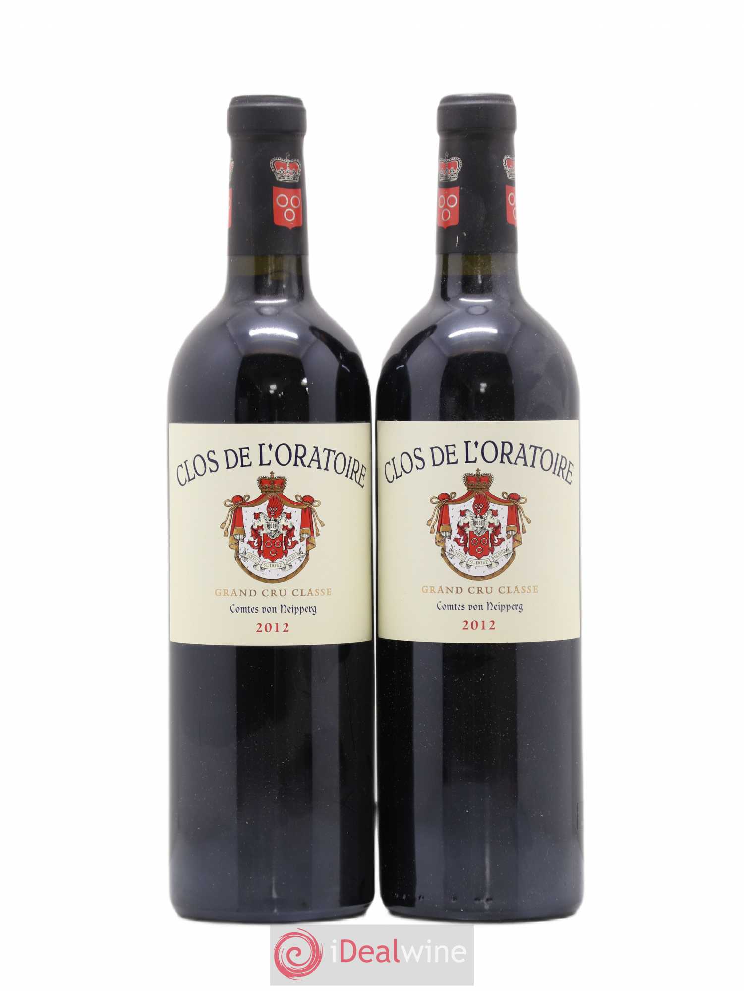 Clos de l'Oratoire Grand Cru Classé 2012 - Lot de 2 bouteilles - 0