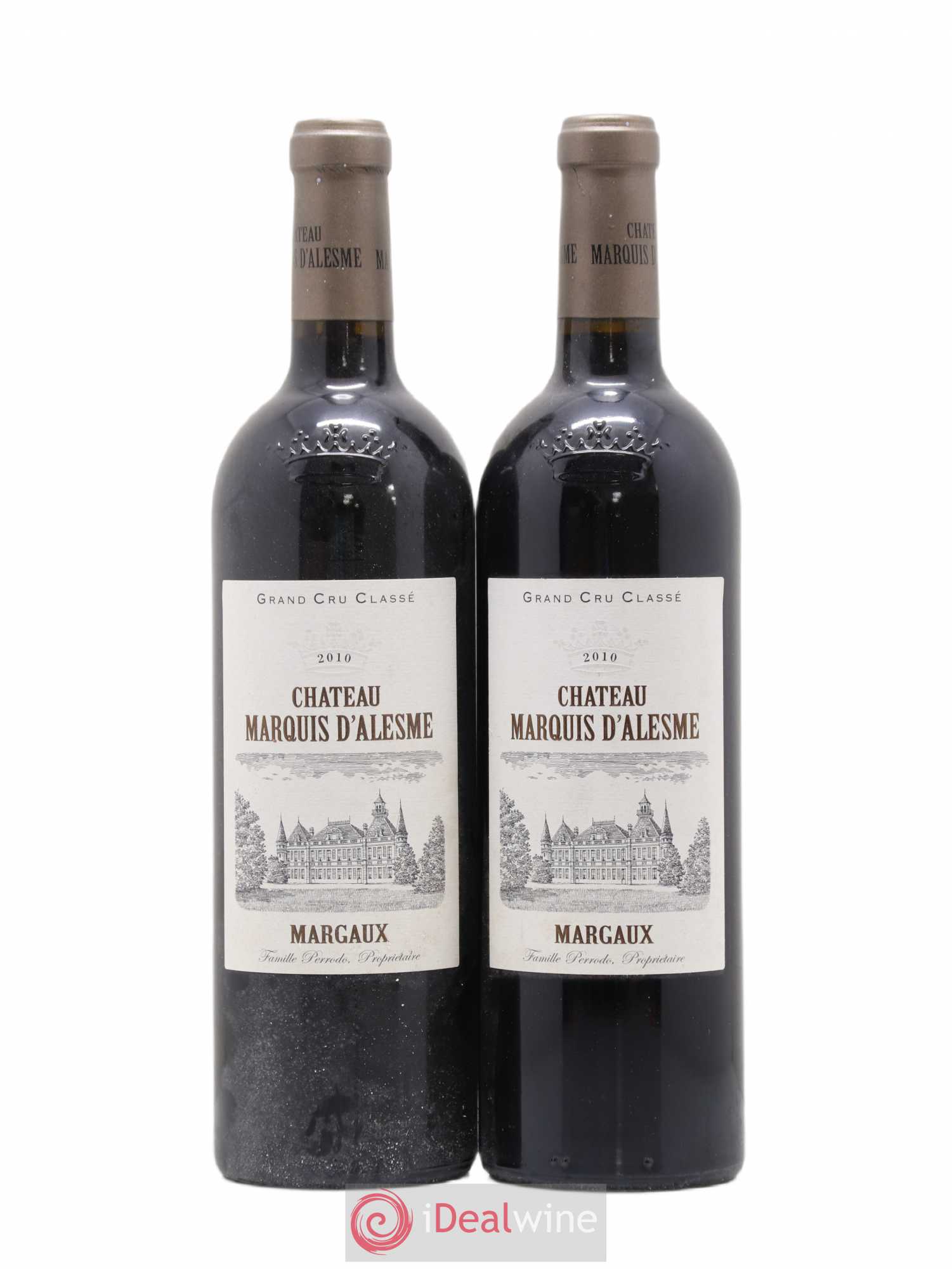 Château Marquis d'Alesme 2010 - Lot de 2 bouteilles - 0