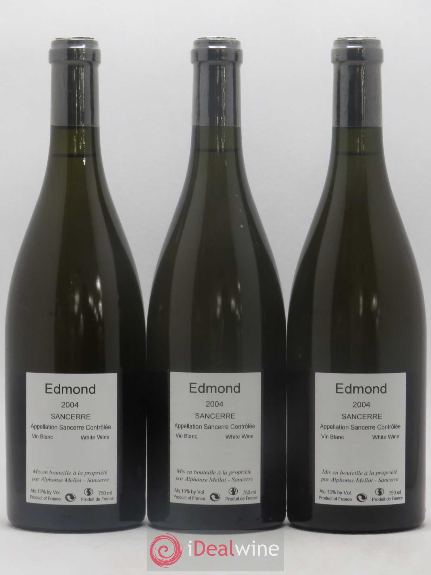 Sancerre Cuvée Edmond Alphonse Mellot 2004 - Lot de 3 bouteilles - 1