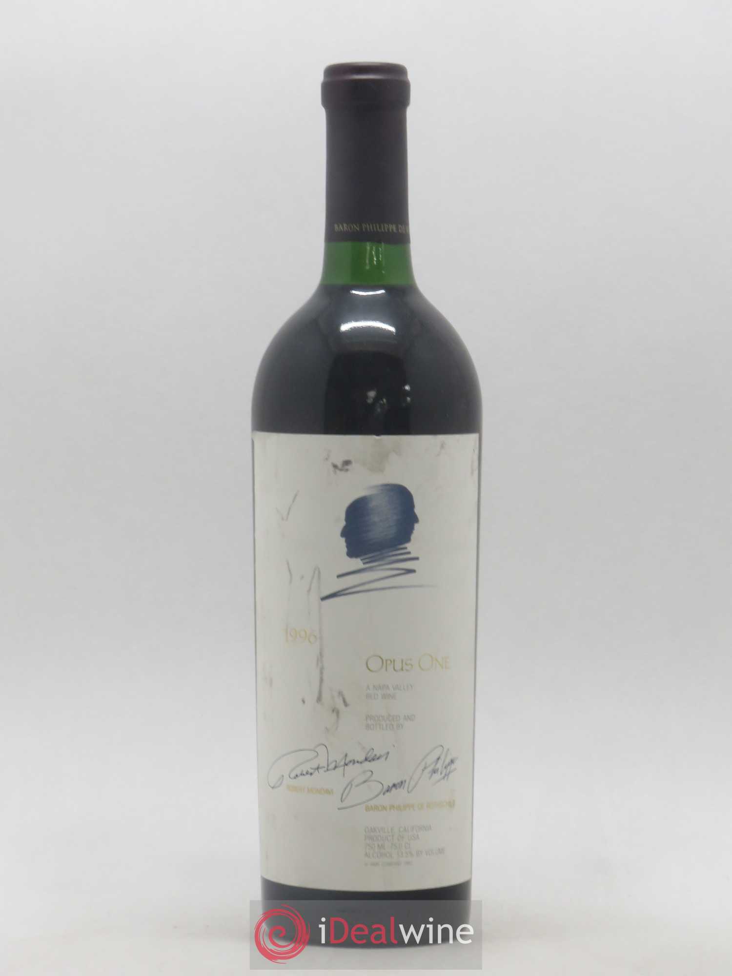 Napa Valley Opus One Robert Mondavi 1996 - Lot de 1 bouteille - 0