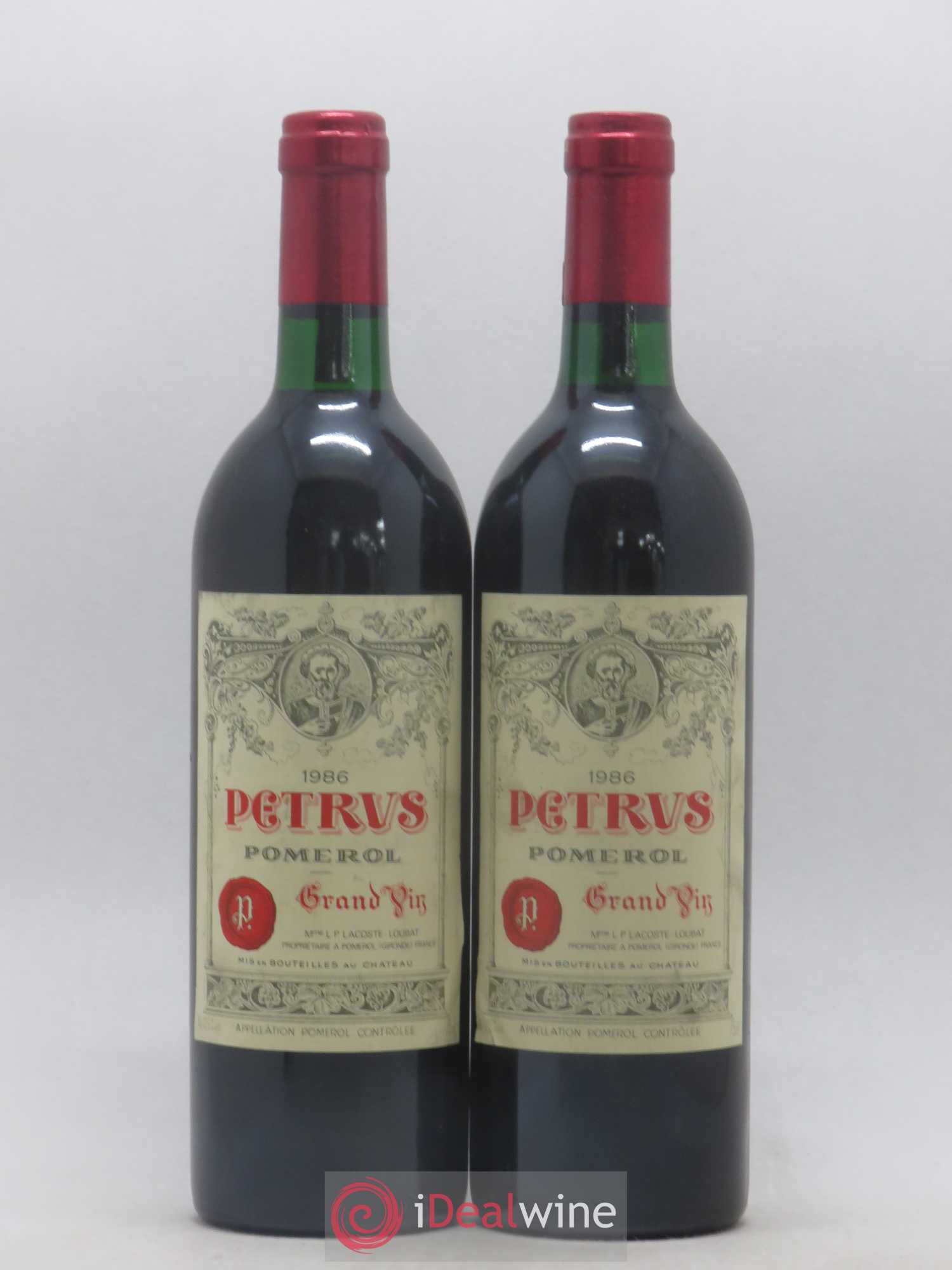 Petrus 1986 - Posten von 2 Flaschen - 0