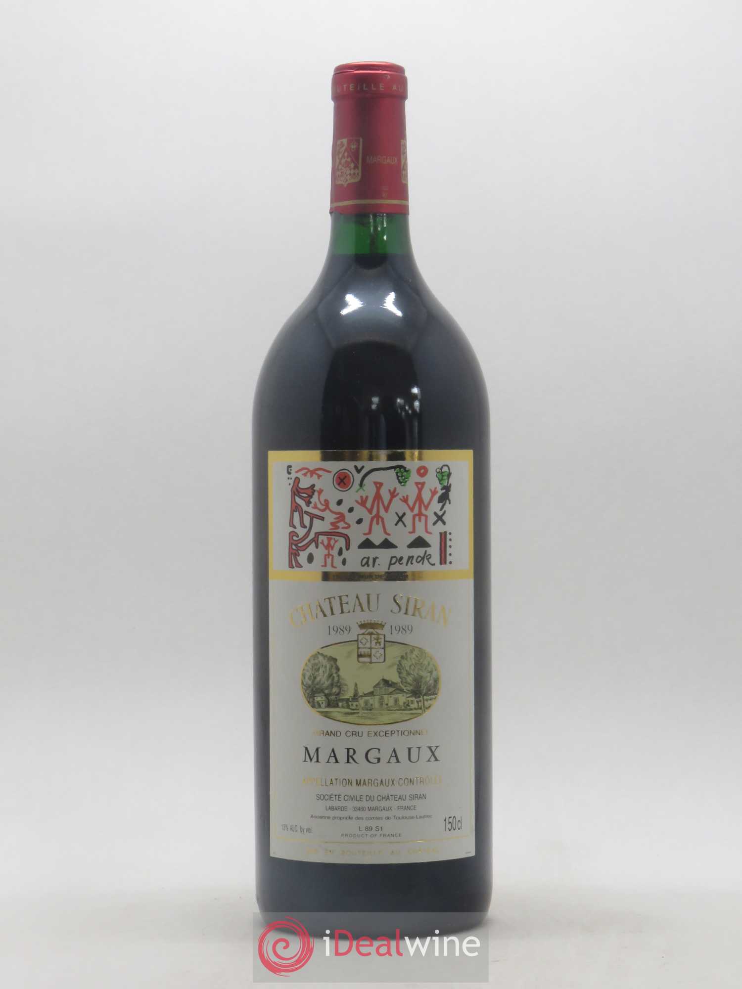 Château Siran 1989 - Lot de 1 magnum - 0