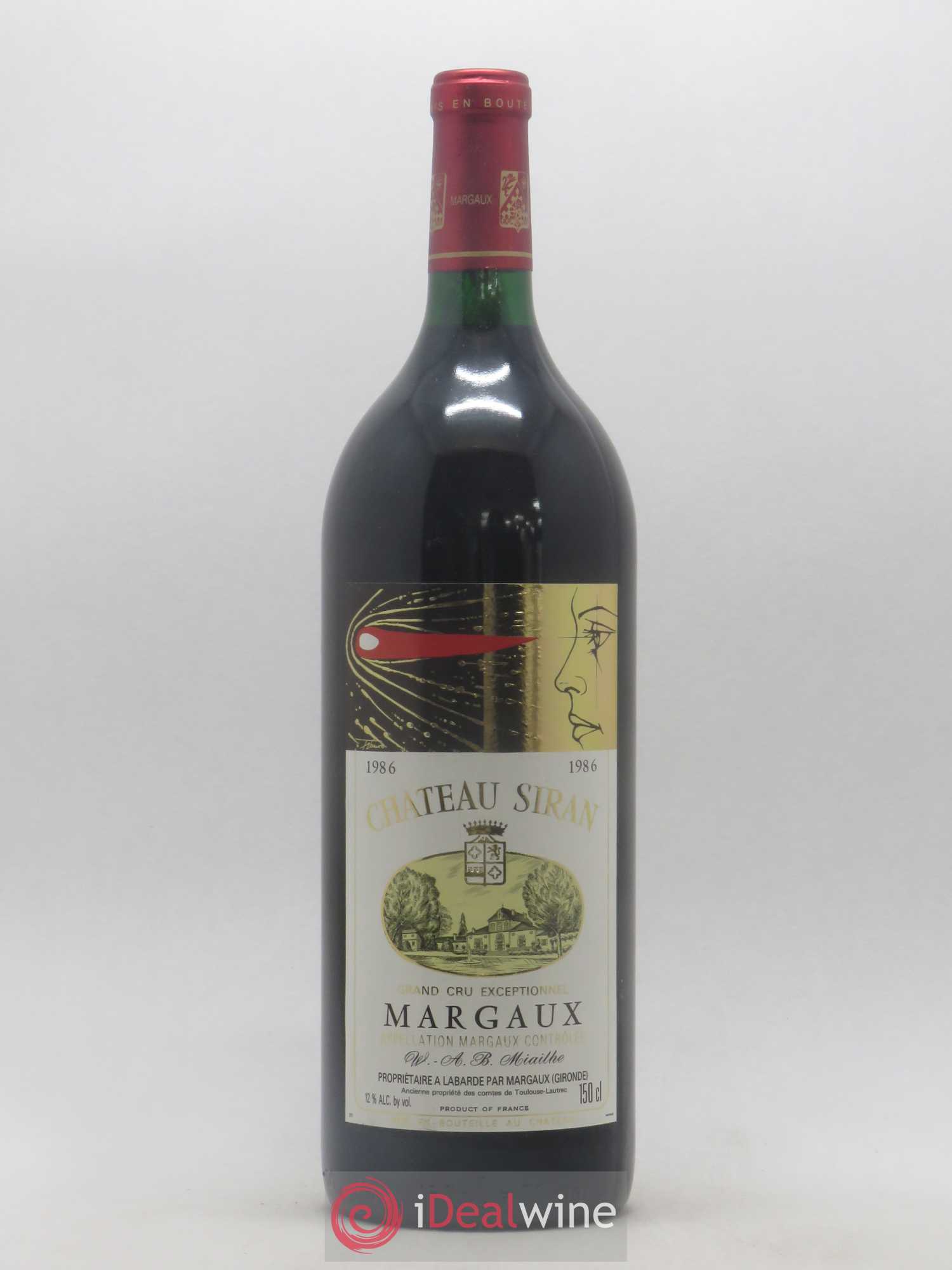 Château Siran 1986 - Lot de 1 magnum - 0