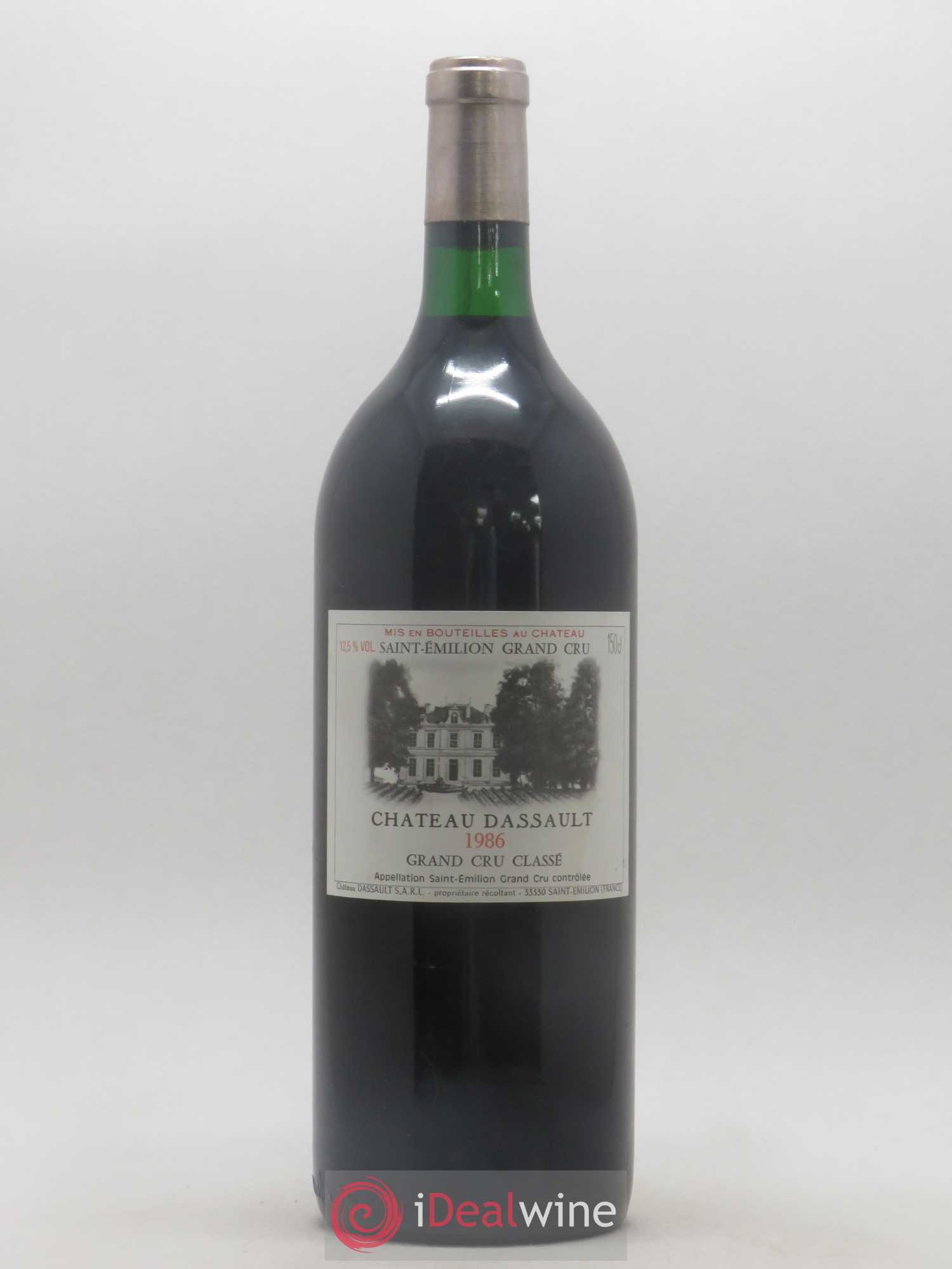 Château Dassault Grand Cru Classé 1986 - Lot de 1 magnum - 0