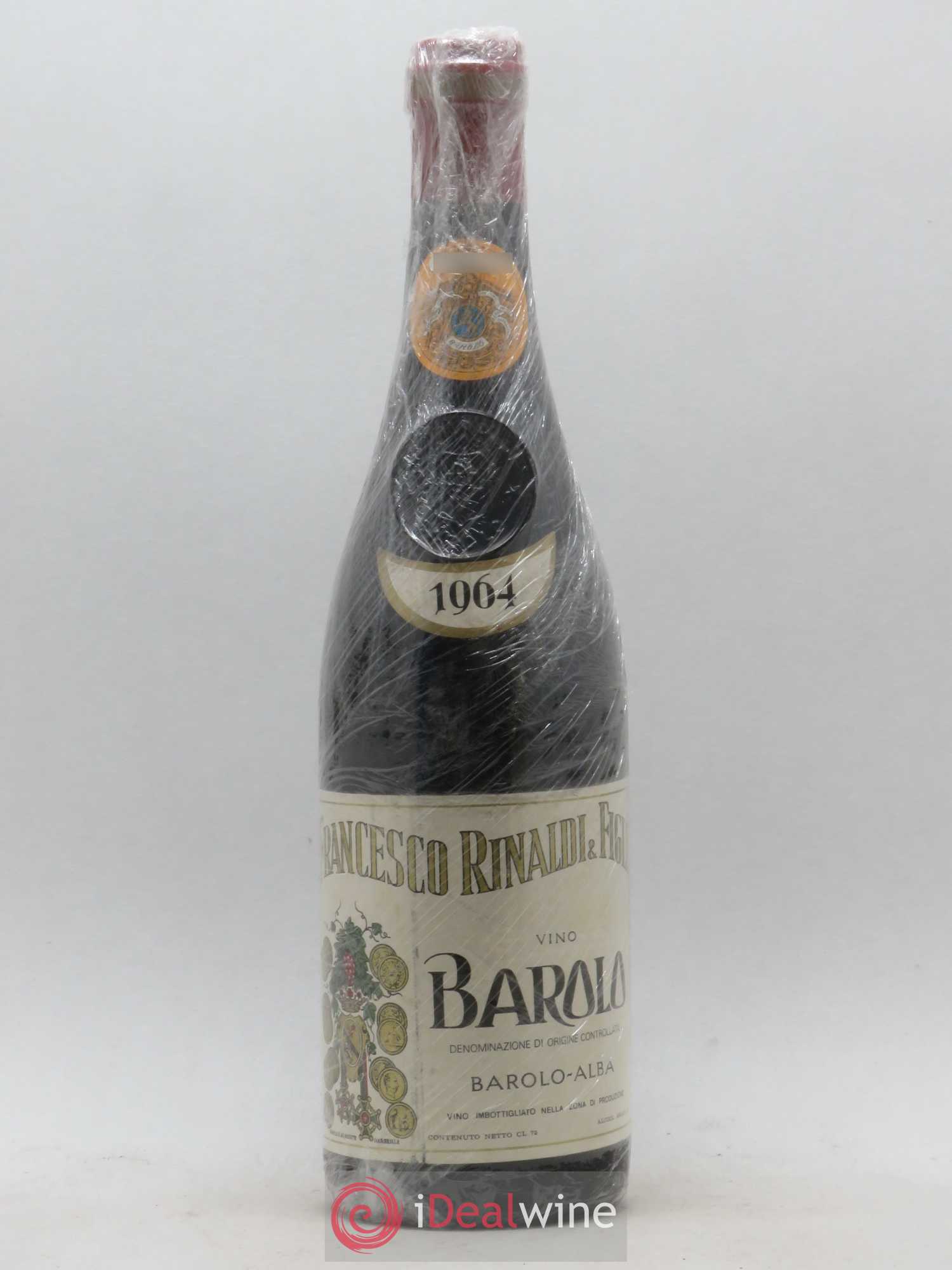 Barolo Francesco Rinaldi 1964 - Lotto di 1 bottiglia - 0