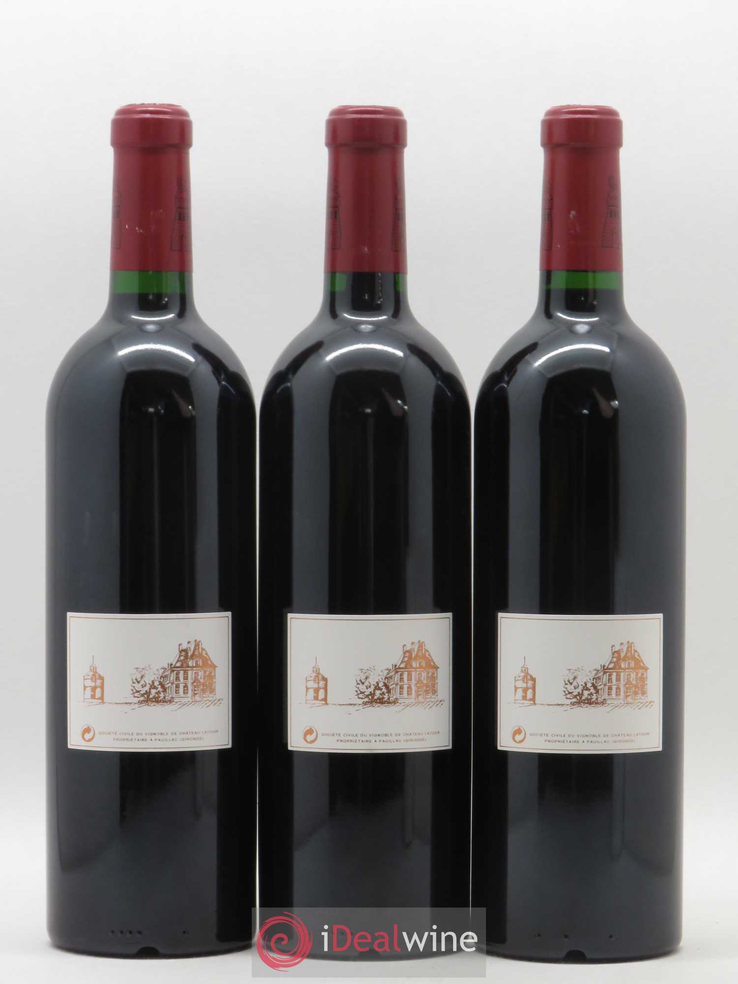 Château Latour 1er Grand Cru Classé 1999 - Lot de 3 bouteilles - 1