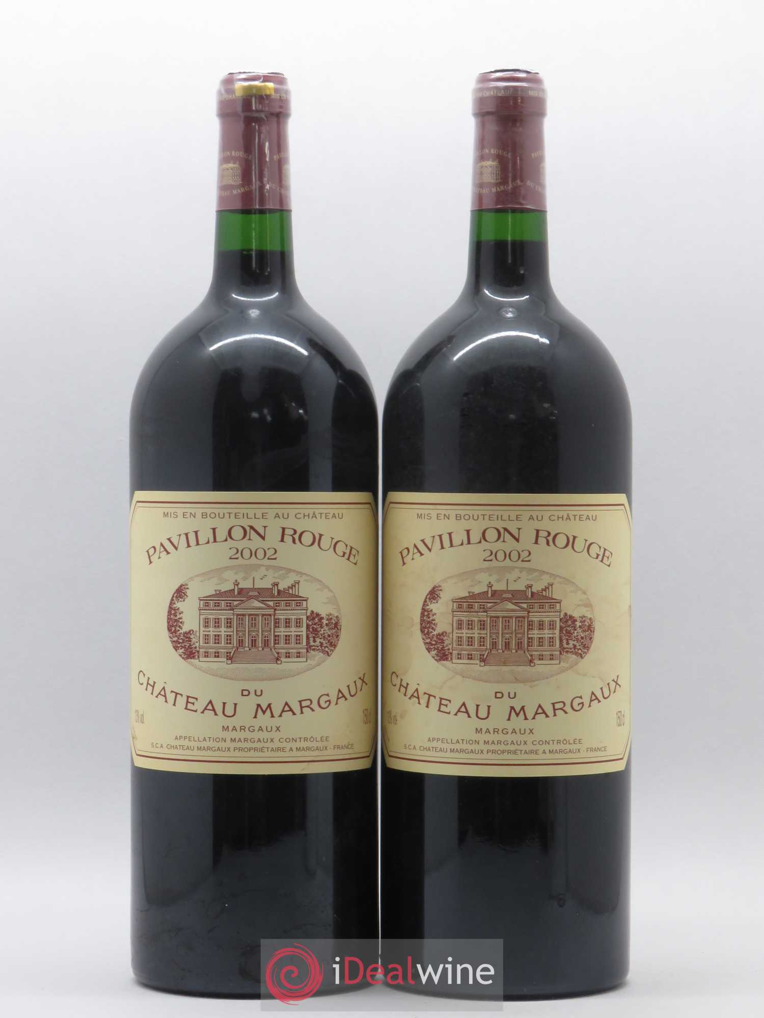 Pavillon Rouge du Château Margaux Second Vin 2002 - Lot de 2 magnums - 0