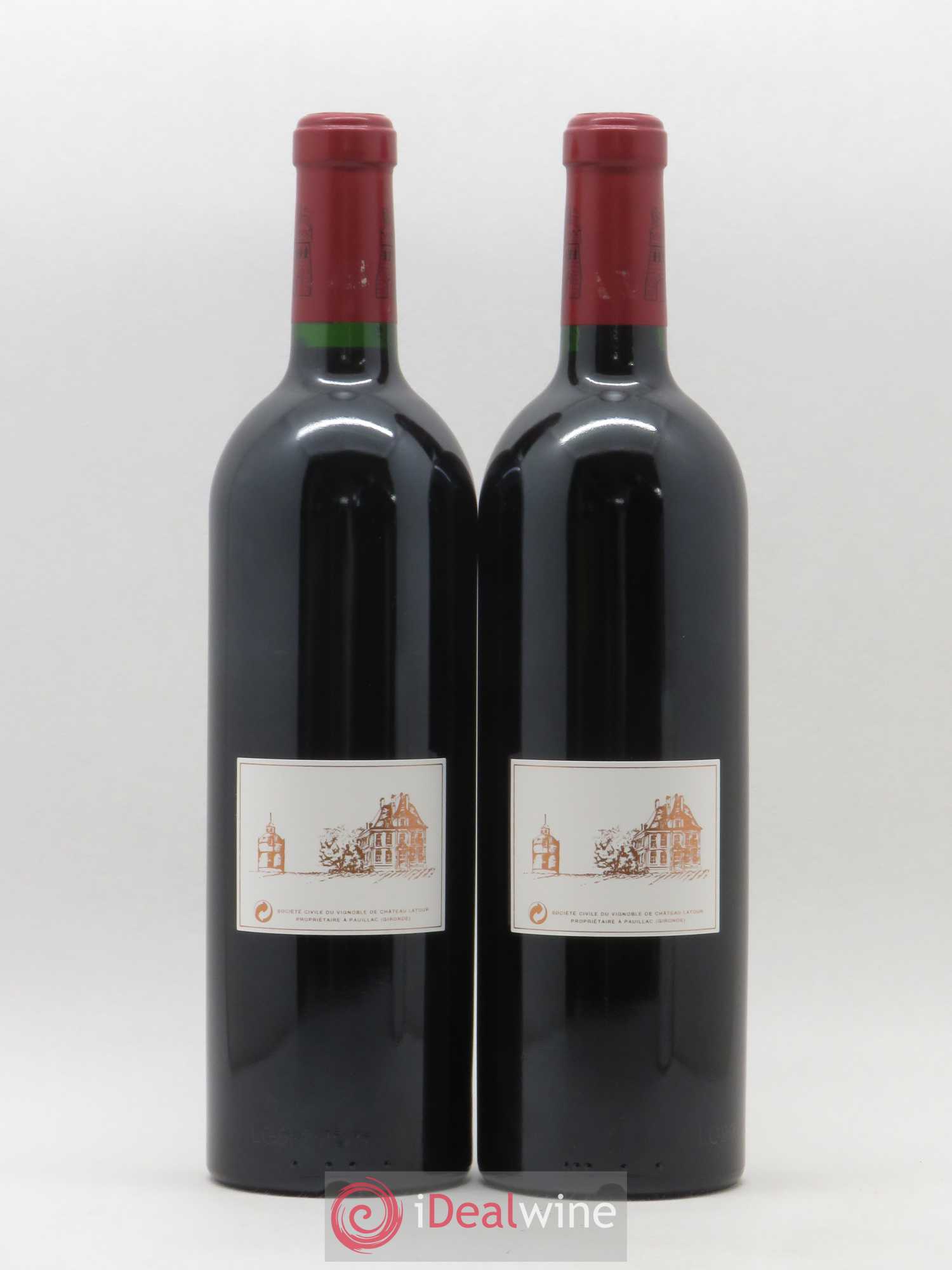 Château Latour 1er Grand Cru Classé 1999 - Lot de 2 bouteilles - 1