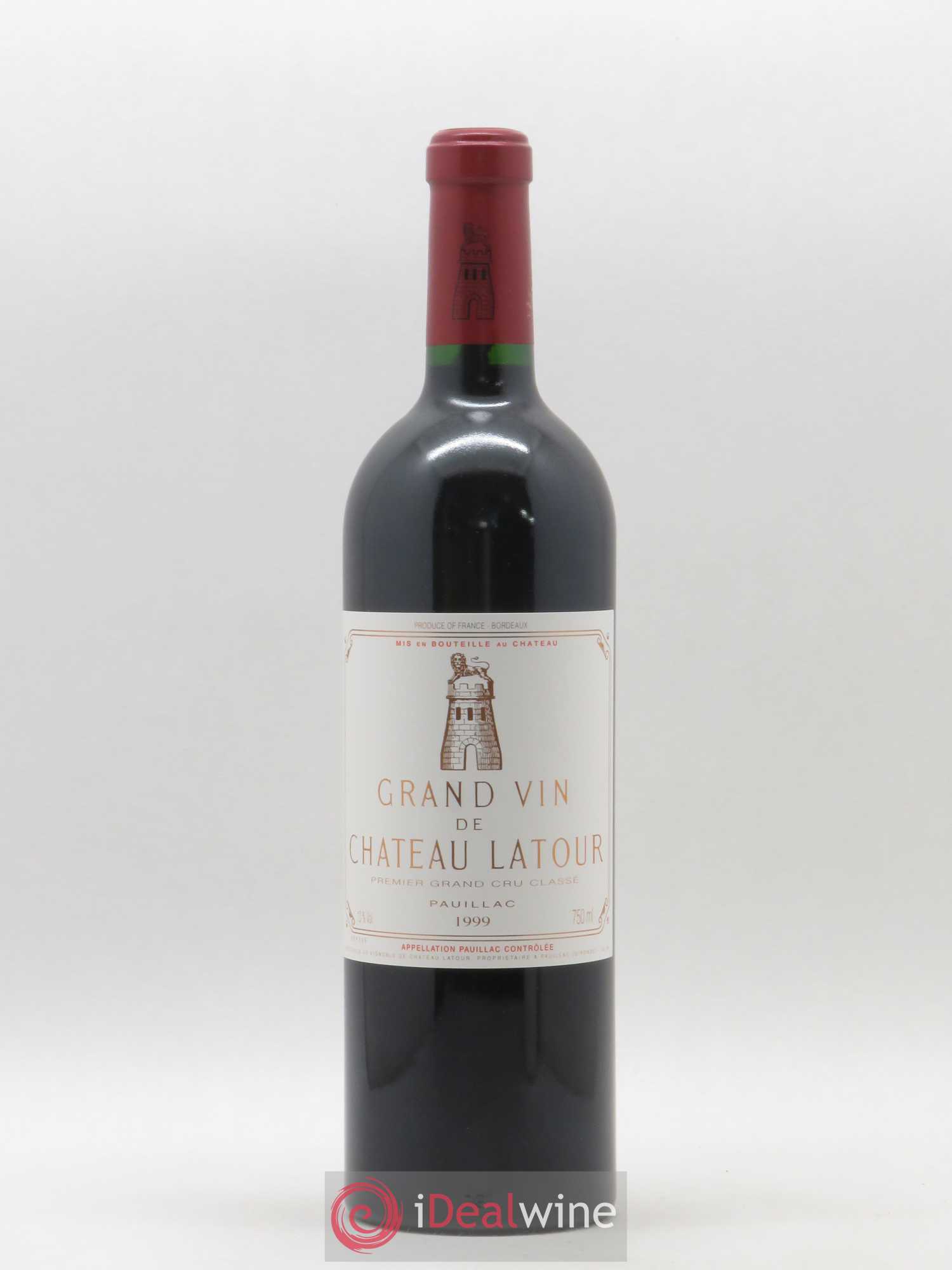 Château Latour 1er Grand Cru Classé 1999 - Lot de 1 bouteille - 0