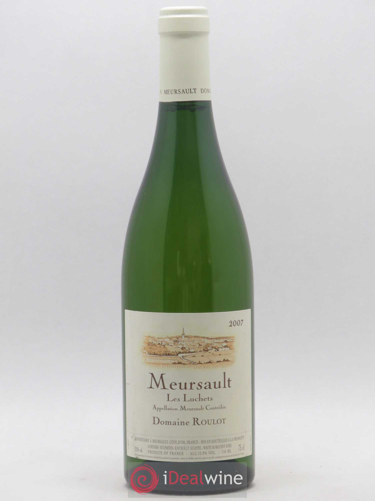 Meursault Luchets Roulot (Domaine) 2007 - Lot de 1 bouteille - 0