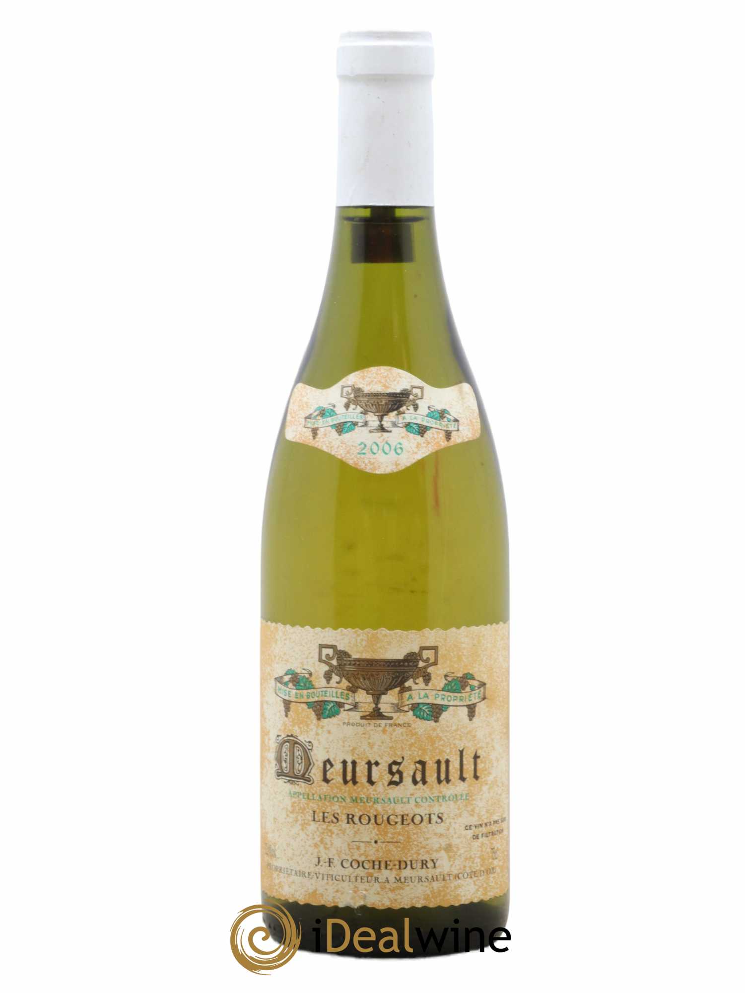 Meursault Les Rougeots Coche Dury (Domaine) 2006 - Lot de 1 bouteille - 0
