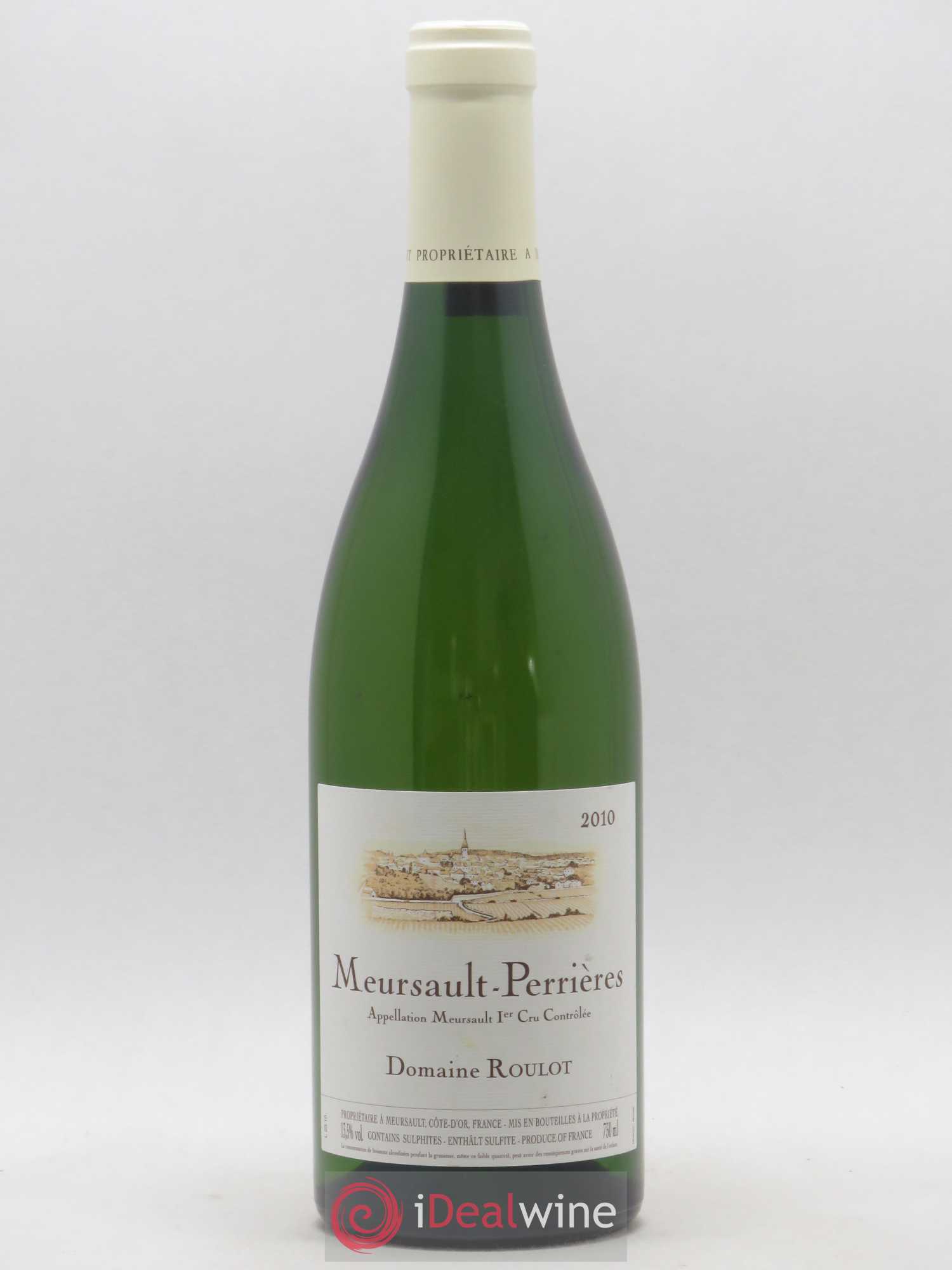 Meursault 1er Cru Perrières Roulot (Domaine) 2010 - Lot de 1 bouteille - 0
