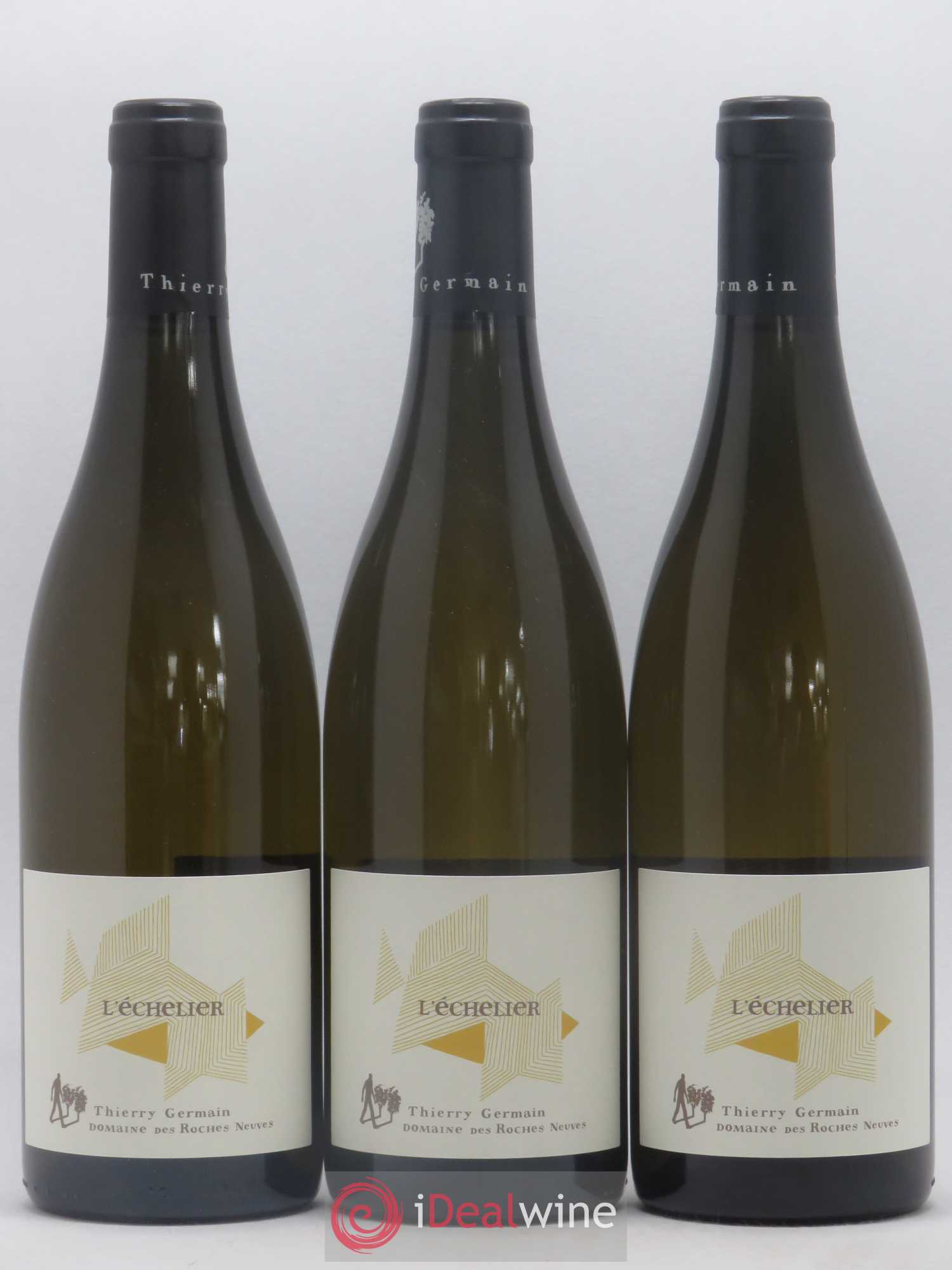 Saumur l'Echelier Domaine des Roches Neuves - Thierry Germain 2017 - Lot de 3 bouteilles - 0