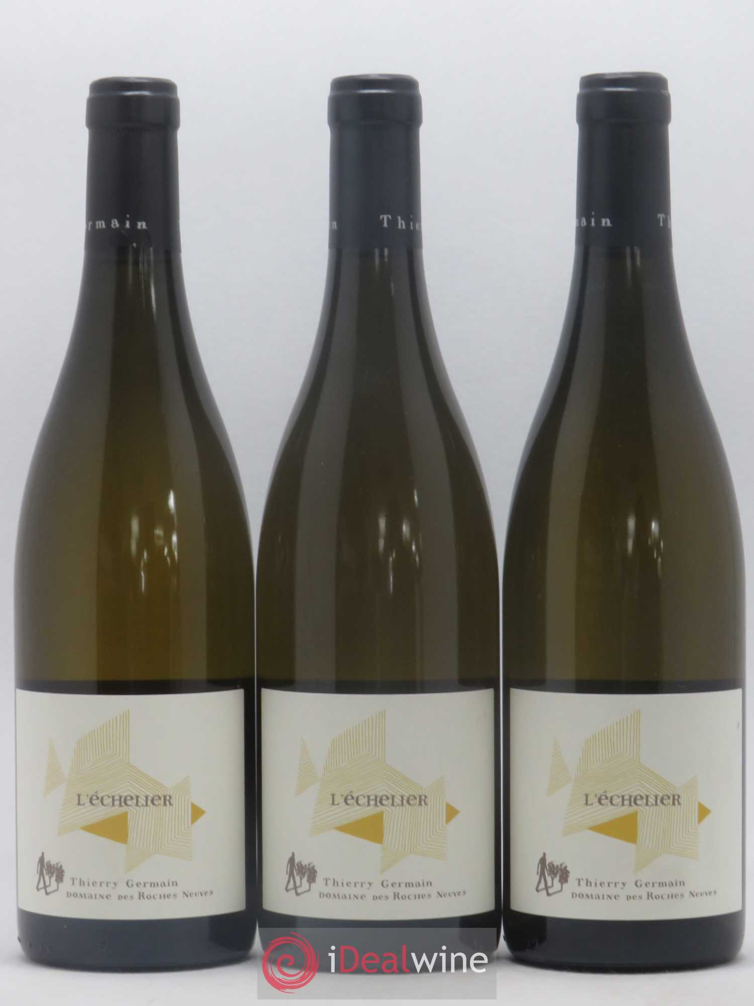 Saumur l'Echelier Domaine des Roches Neuves - Thierry Germain 2017 - Lot de 3 bouteilles - 0
