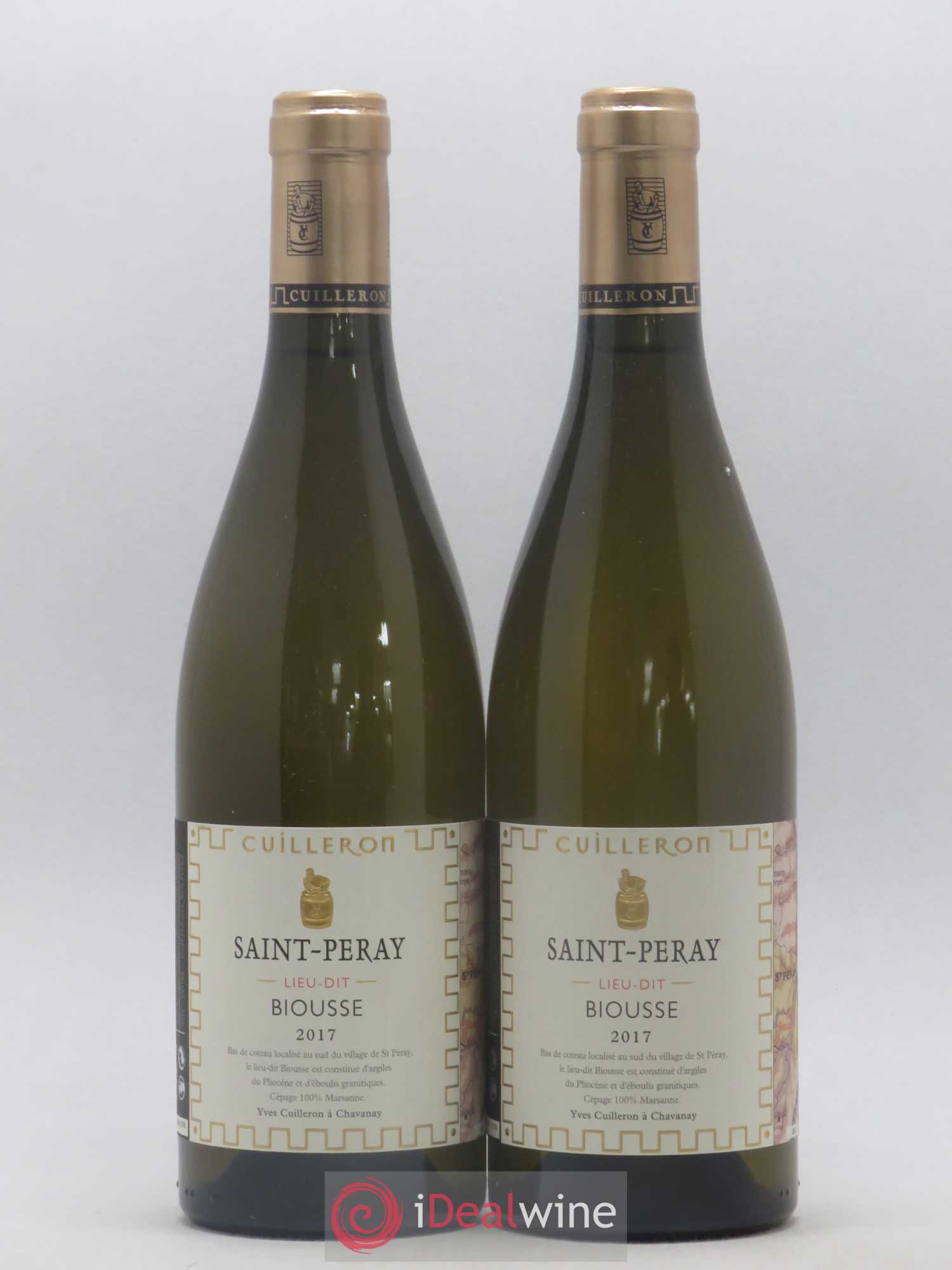 Saint-Péray Biousse Domaine Yves Cuilleron 2017 - Posten von 2 Flaschen - 0