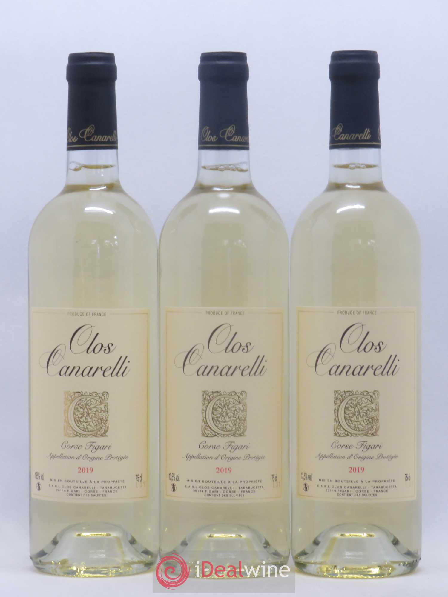 Figari Clos Canarelli 2019 - Lot de 3 bouteilles - 0