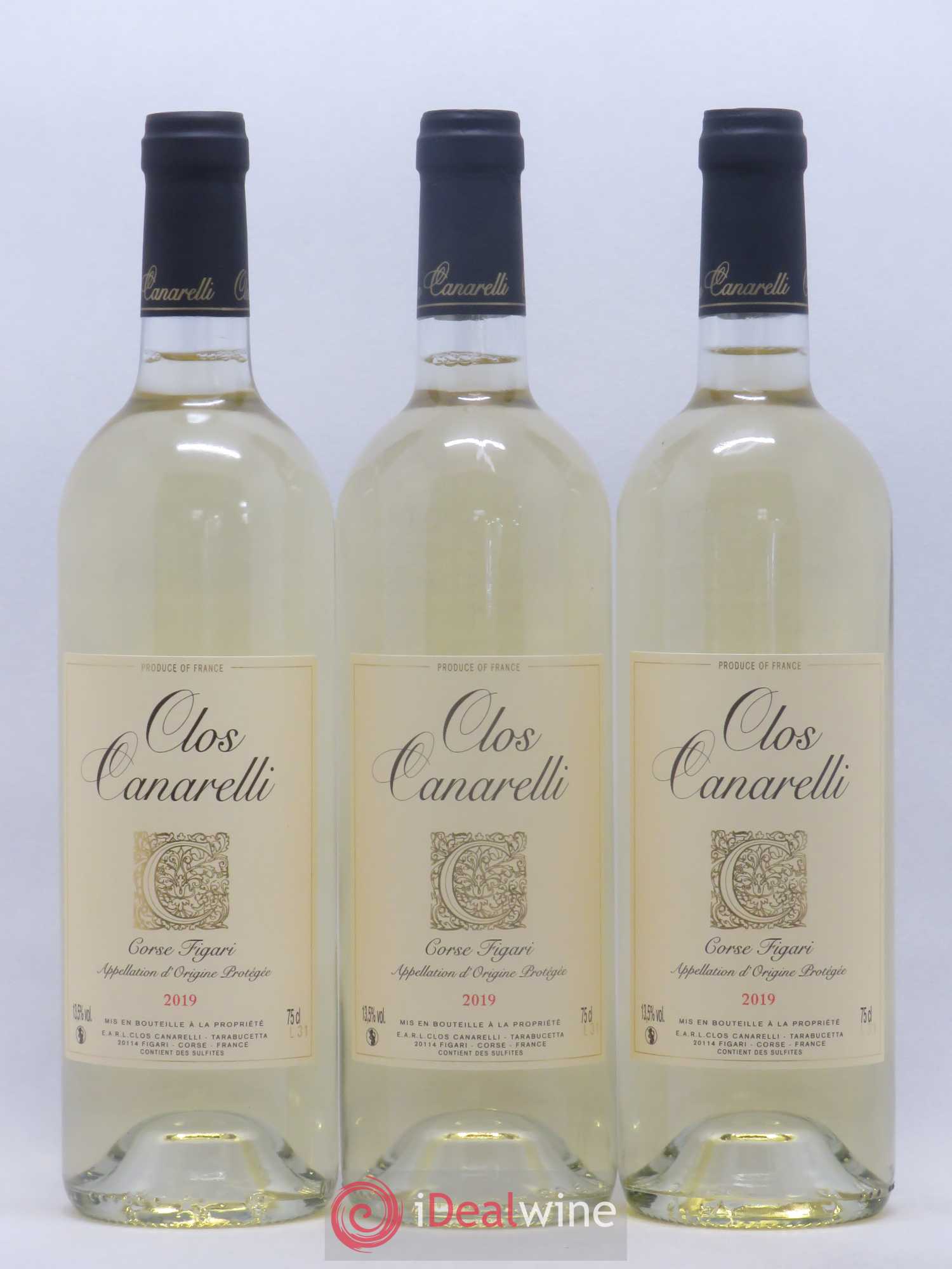 Figari Clos Canarelli 2019 - Lot de 3 bouteilles - 0