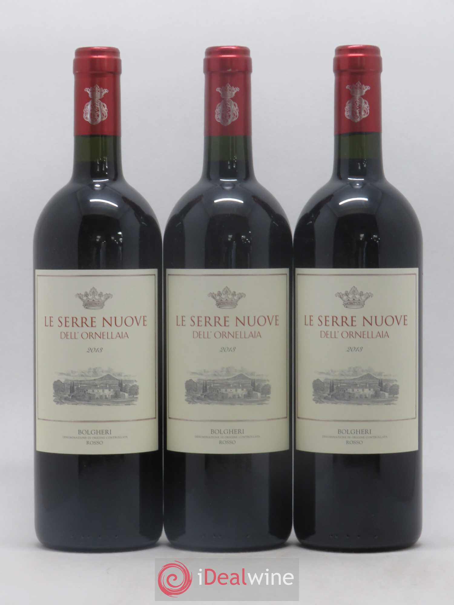 Bolgheri Tenuta Dell'Ornellaia DOC Le Serre Nuove dell'Ornellaia Frescobaldi 2013 - Lot de 3 bouteilles - 0