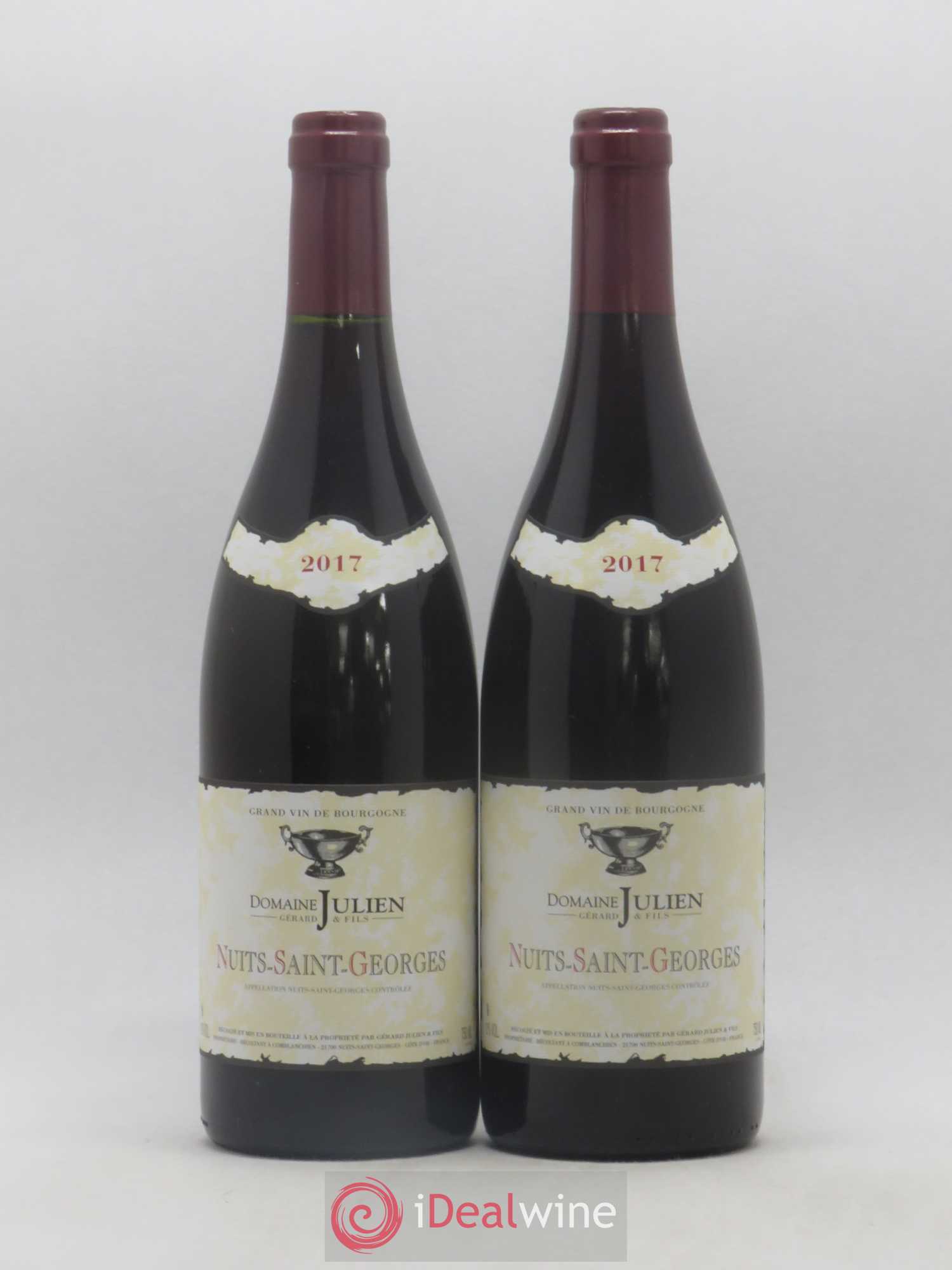Nuits-Saint-Georges Domaine Gérard Julien et Fils 2017 - Posten von 2 Flaschen - 0