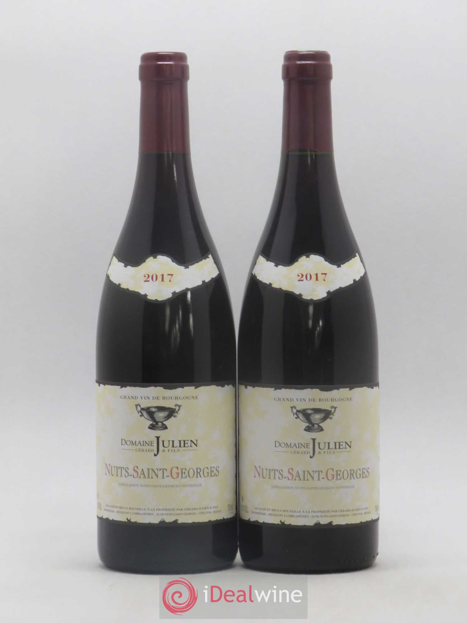 Nuits-Saint-Georges Domaine Gérard Julien et Fils 2017 - Posten von 2 Flaschen - 0