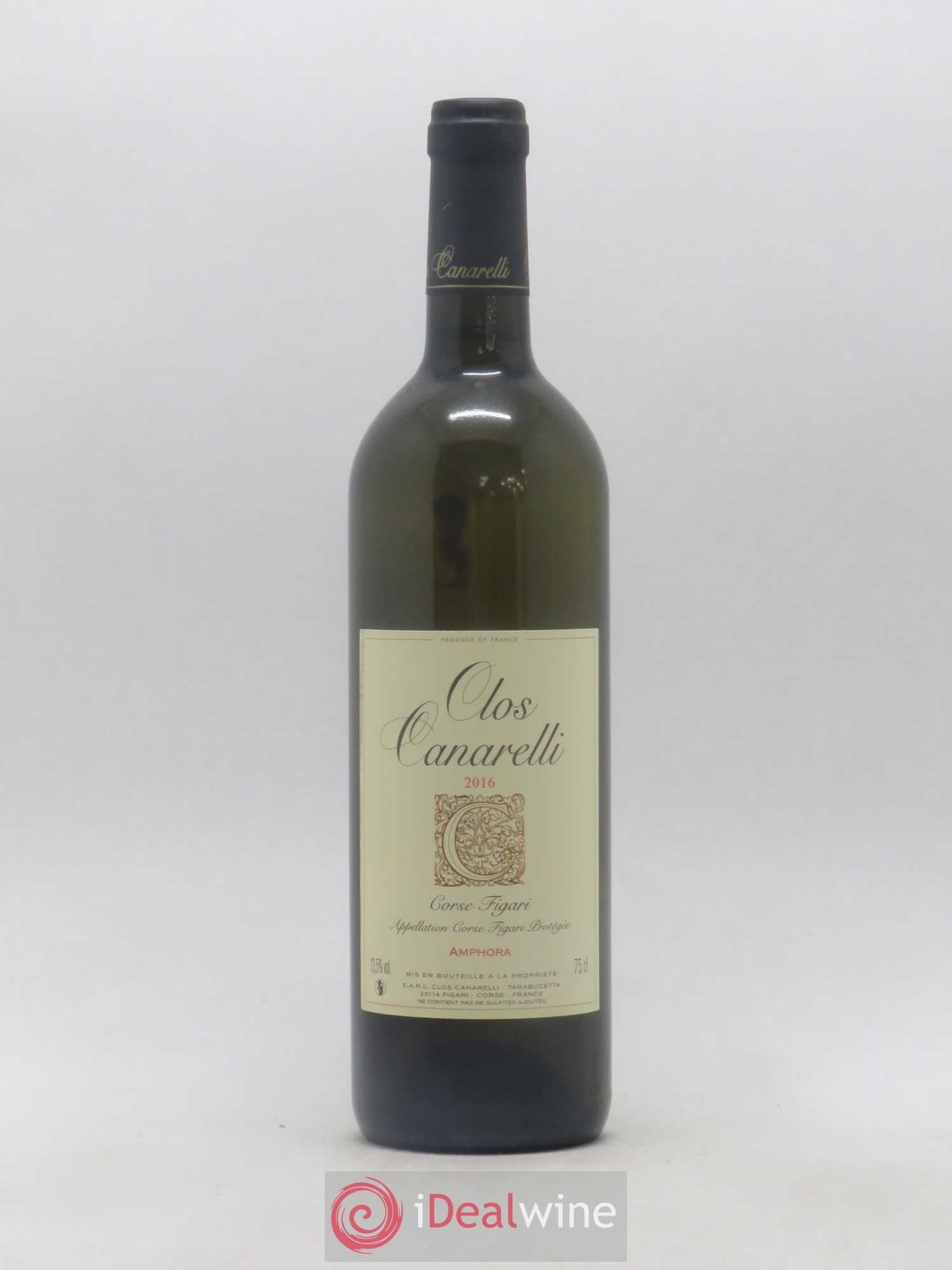 Figari Amphora Clos Canarelli 2016 - Lot de 1 bouteille - 0