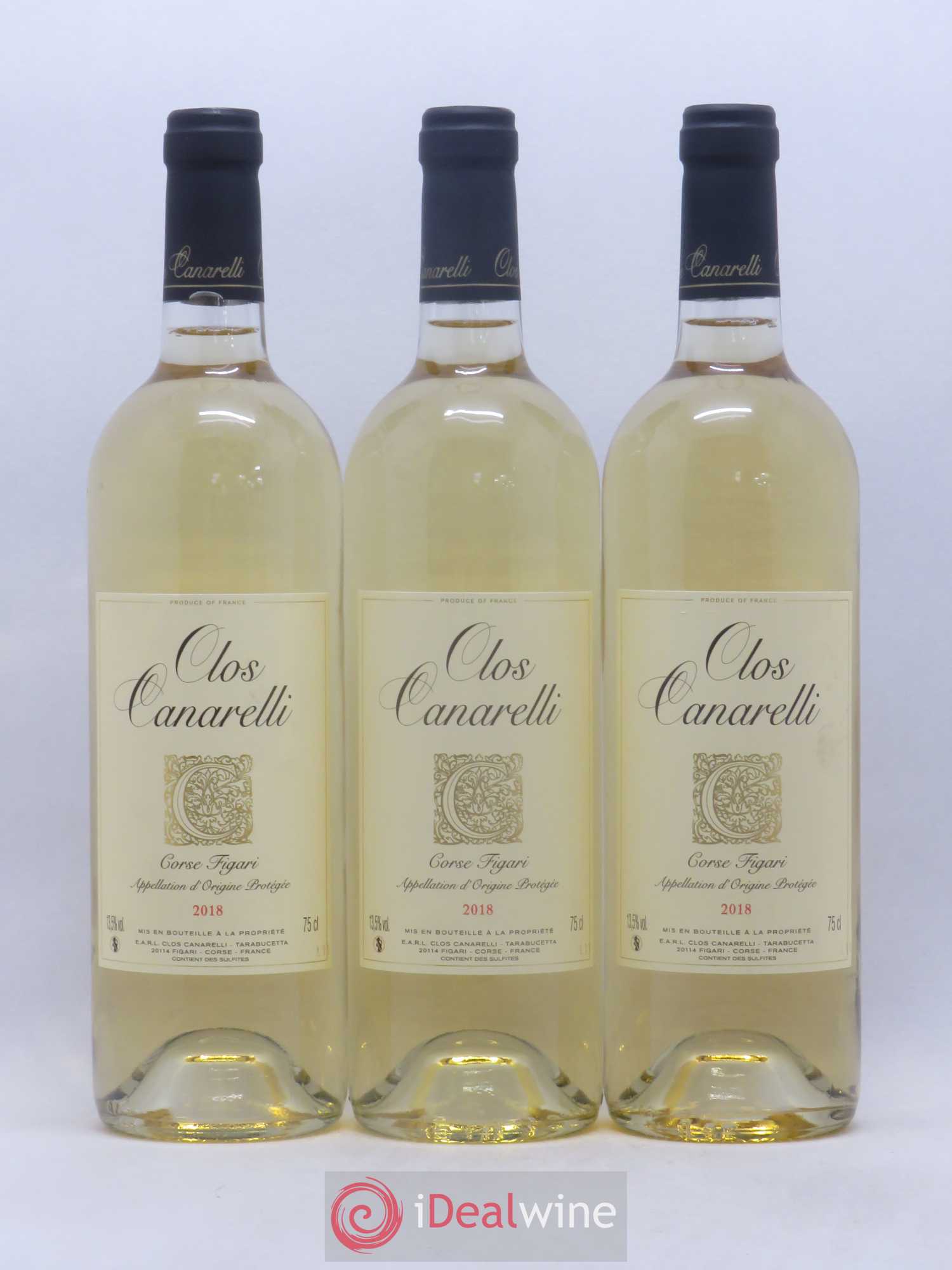 Figari Clos Canarelli 2018 - Lot de 3 bouteilles - 0