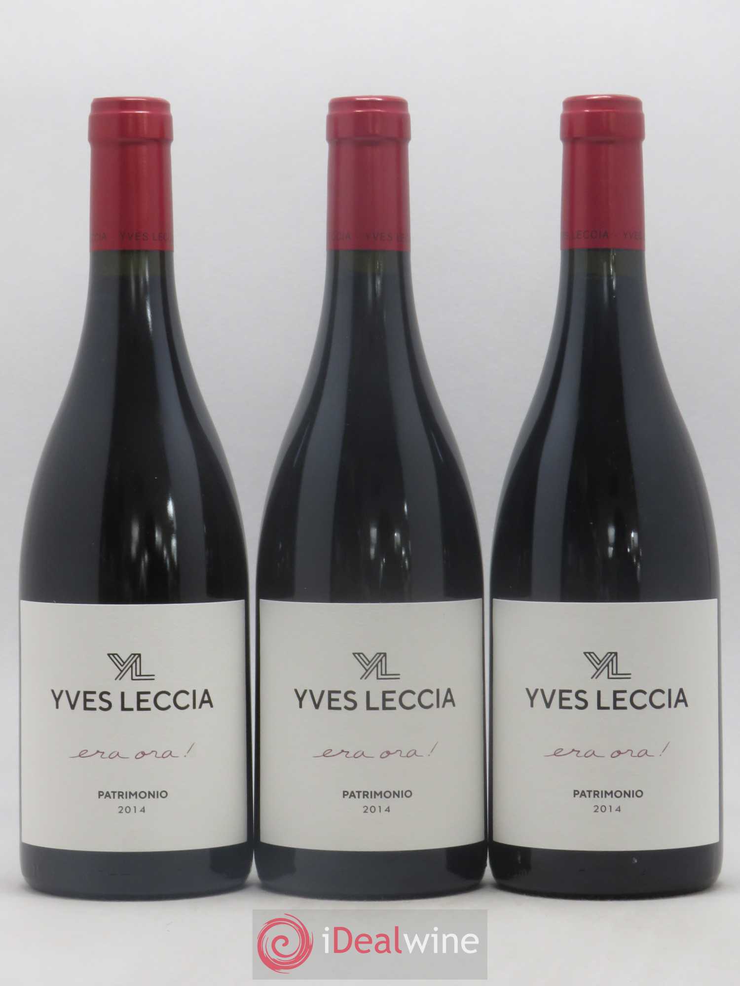 Patrimonio Era Ora Yves Leccia 2014 - Lot de 3 bouteilles - 0