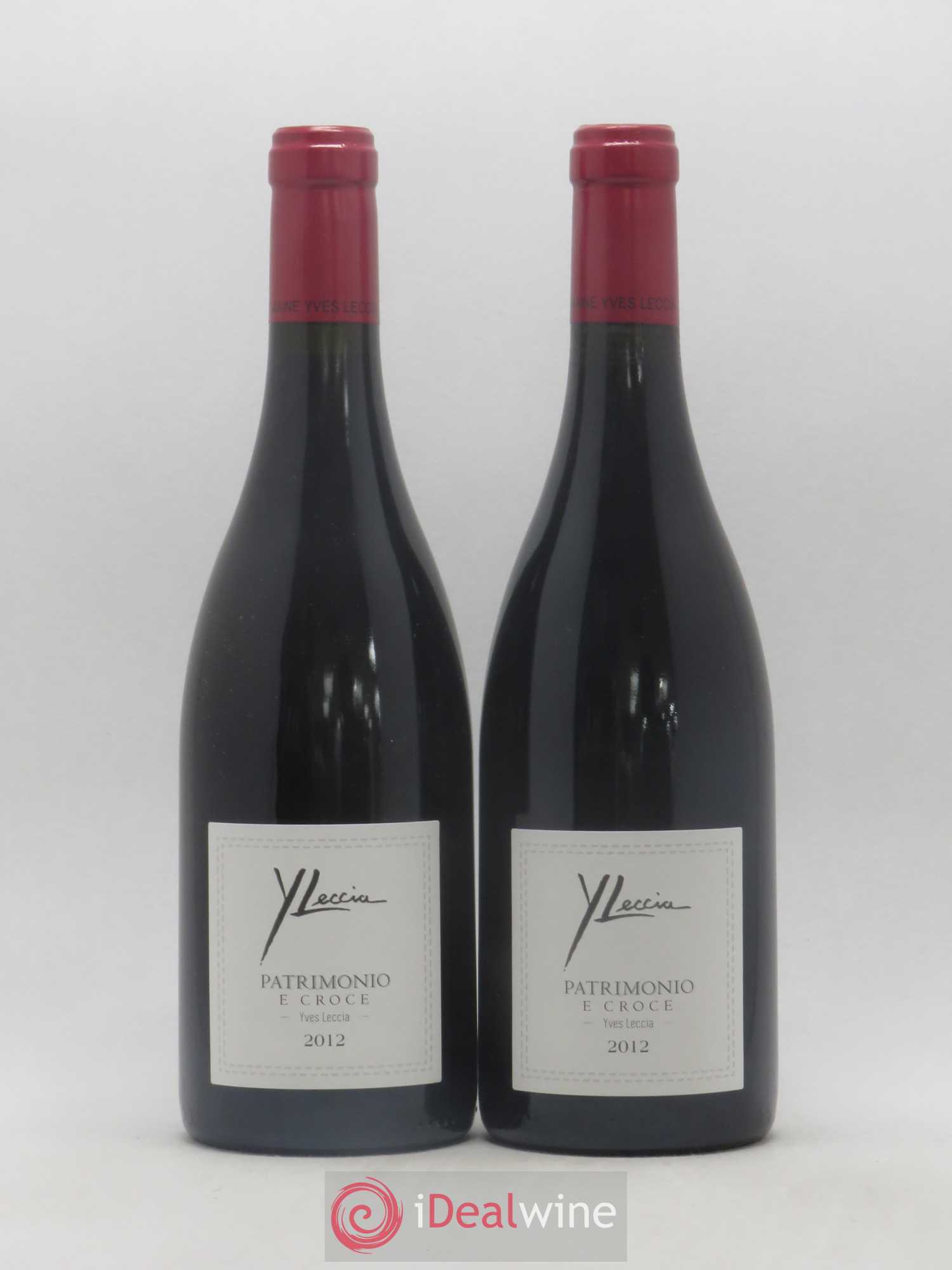 Patrimonio Domaine d' E. Croce Yves Leccia 2012 - Lot de 2 bouteilles - 0