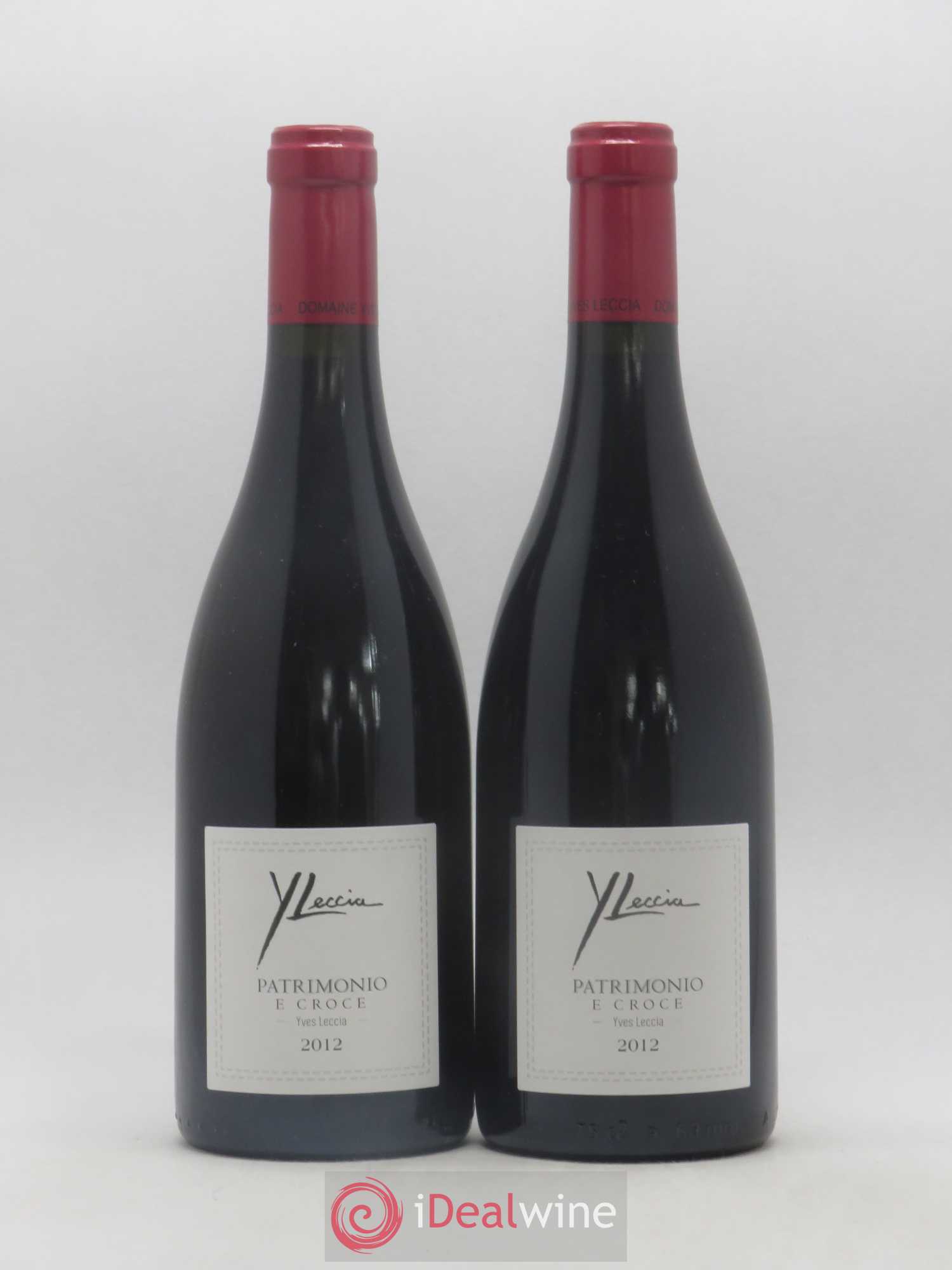 Patrimonio Domaine d' E. Croce Yves Leccia 2012 - Lot de 2 bouteilles - 0