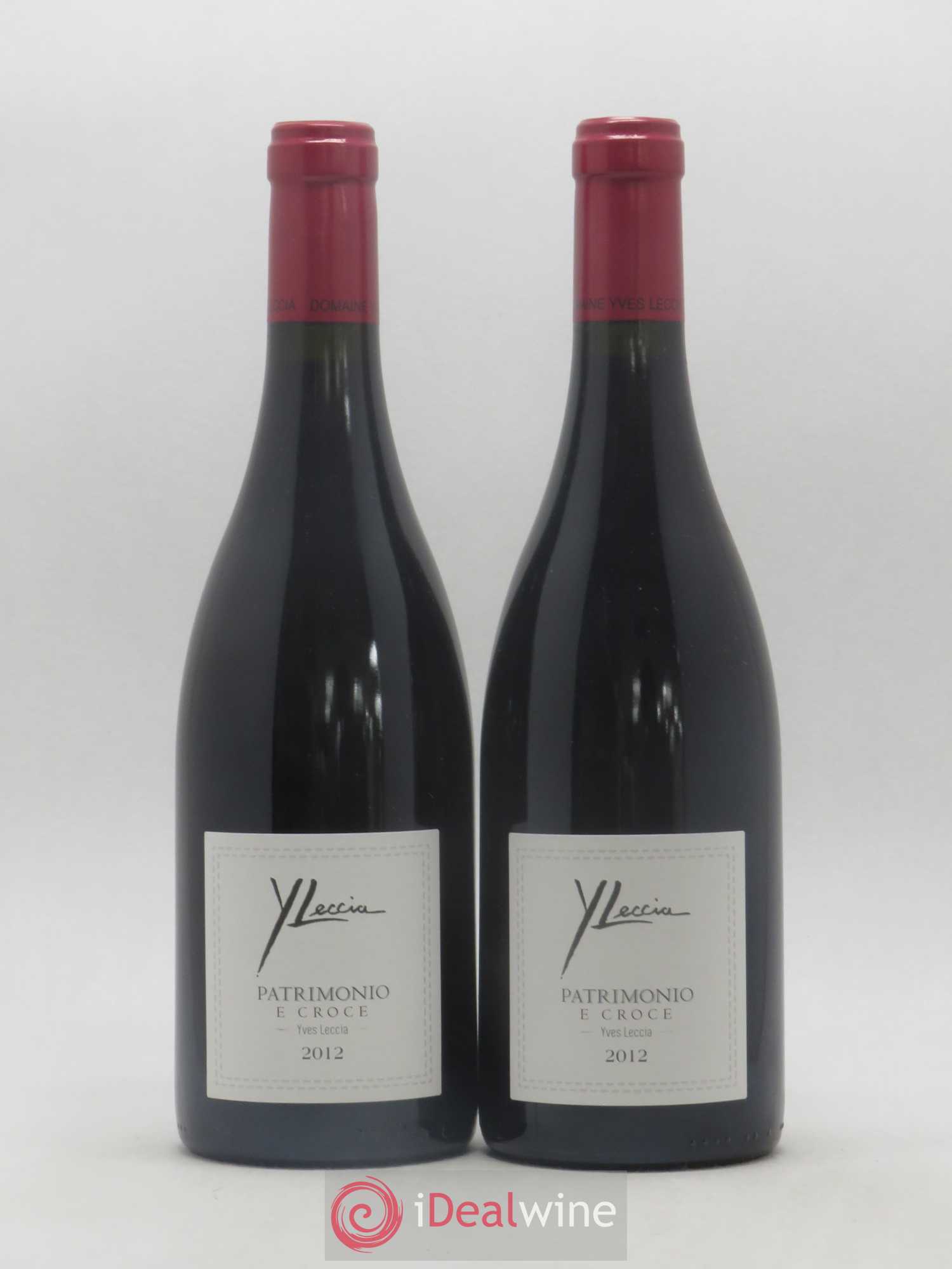 Patrimonio Domaine d' E. Croce Yves Leccia 2012 - Lot de 2 bouteilles - 0