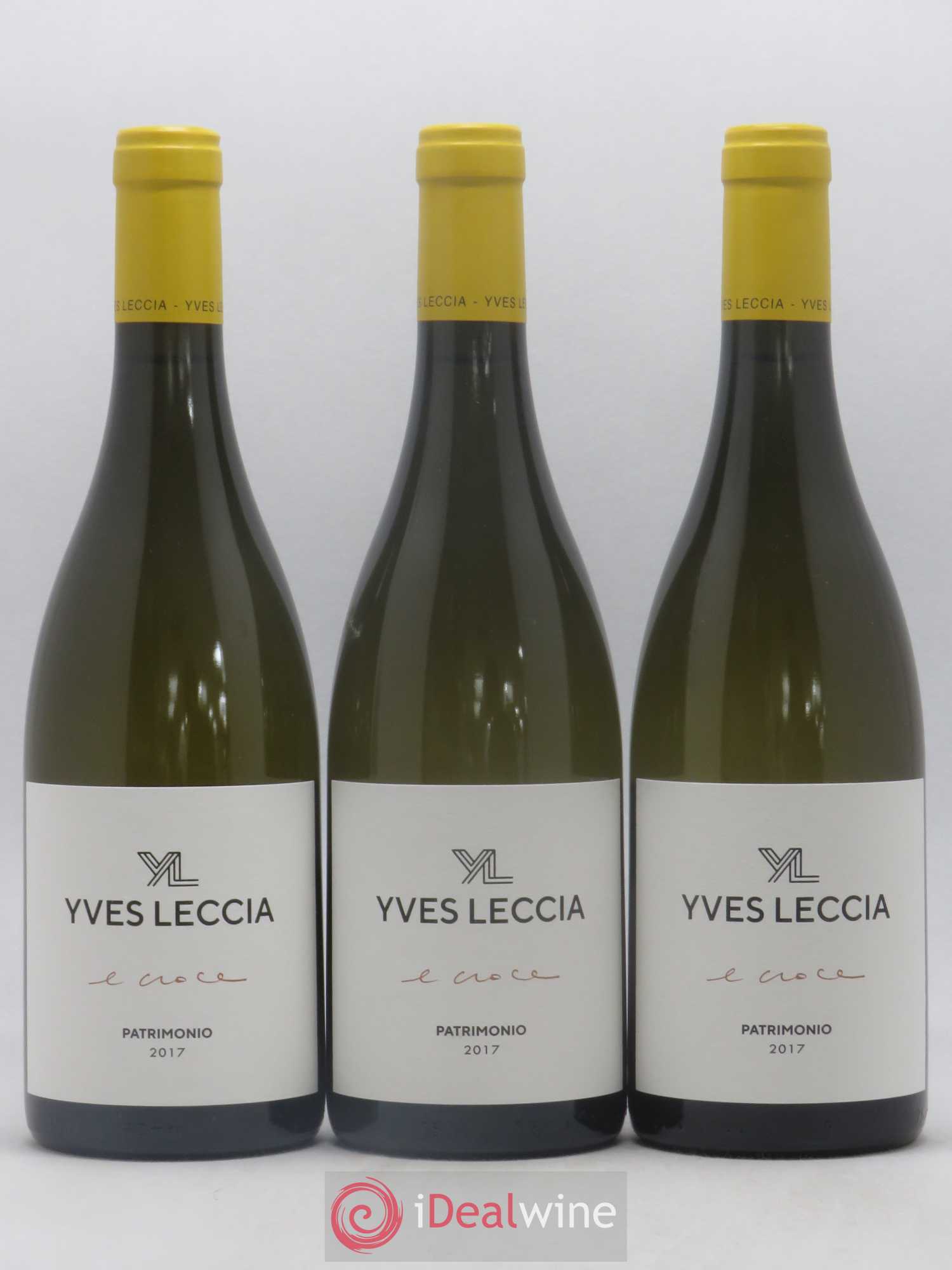 Patrimonio E. Croce Yves Leccia (Domaine) 2017 - Lot de 3 bouteilles - 0