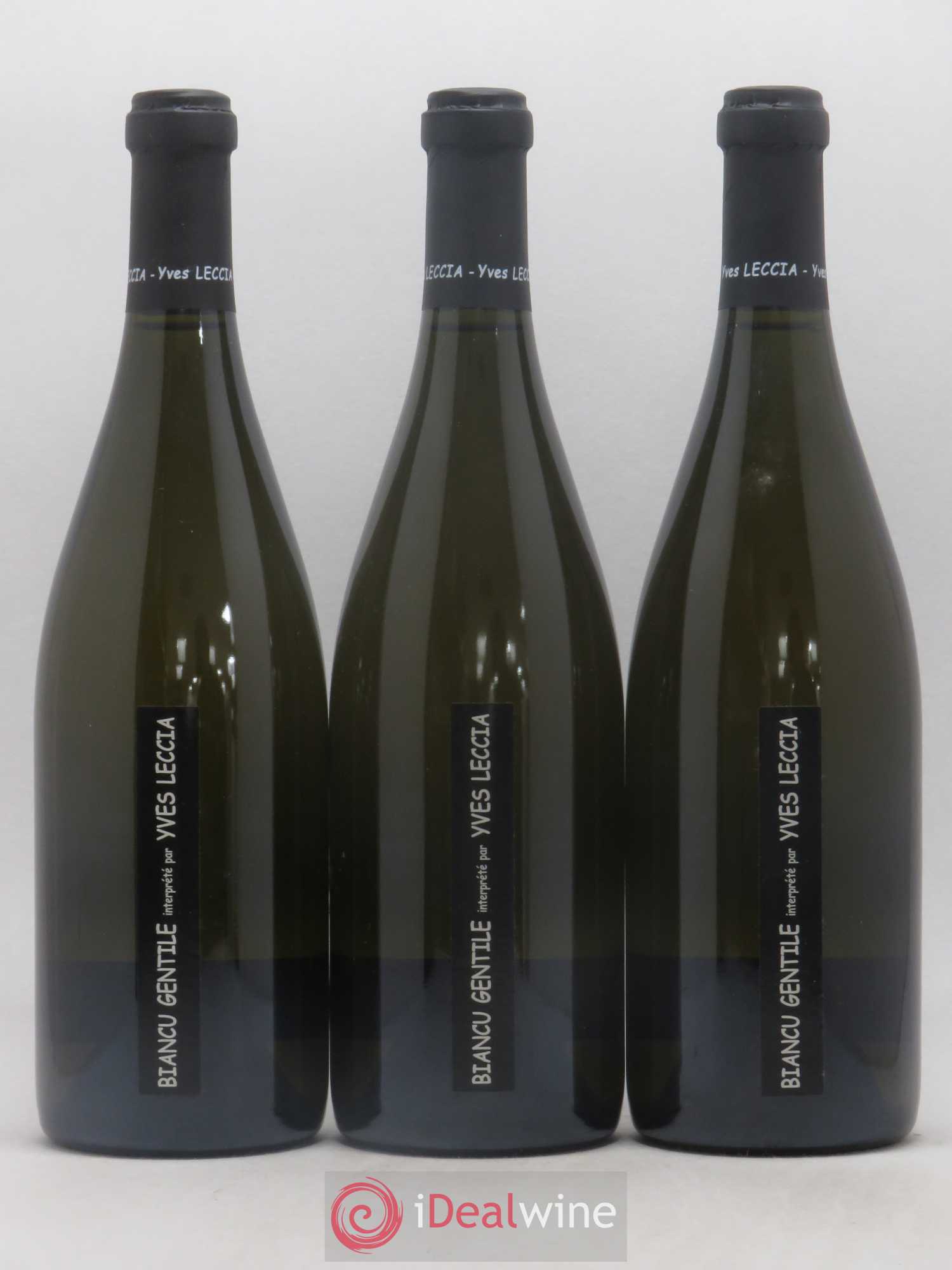 Vin de Corse IGP Ile de Beauté Biancu Gentile Yves Leccia 2014 - Posten von 3 Flaschen - 0