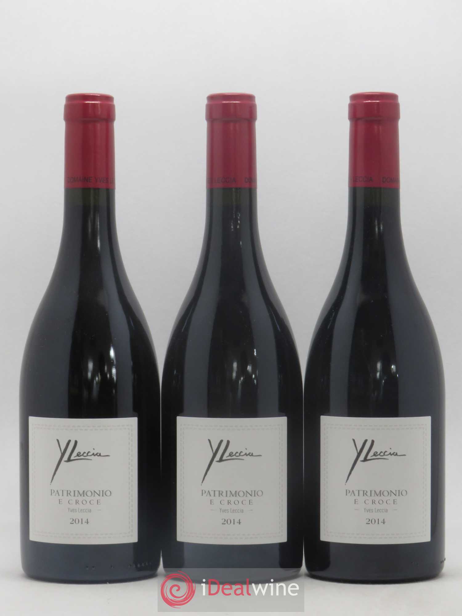 Patrimonio Domaine d' E. Croce Yves Leccia 2014 - Lot de 3 bouteilles - 0