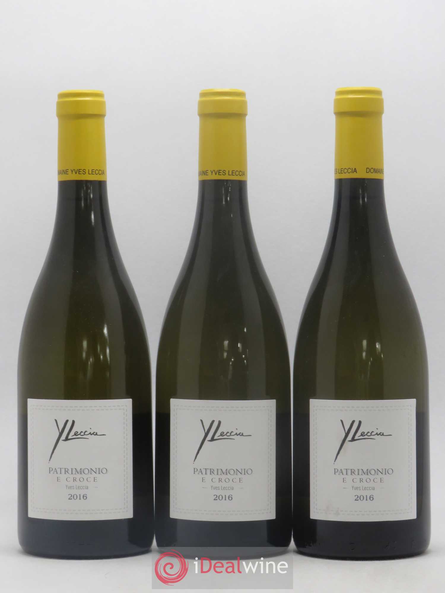 Patrimonio E. Croce Yves Leccia (Domaine) 2016 - Lot de 3 bouteilles - 0