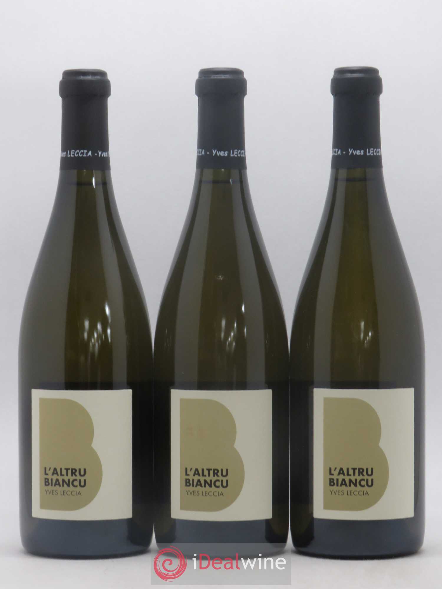 Vin de Corse IGP Ile de Beauté L'Altru Biancu Yves Leccia 2015 - Posten von 3 Flaschen - 0