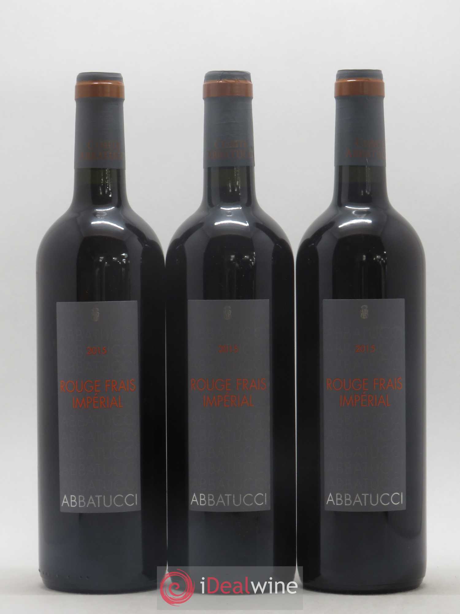 Vin de France Rouge Frais Impérial Comte Abbatucci (Domaine) 2015 - Lot de 6 bouteilles - 2