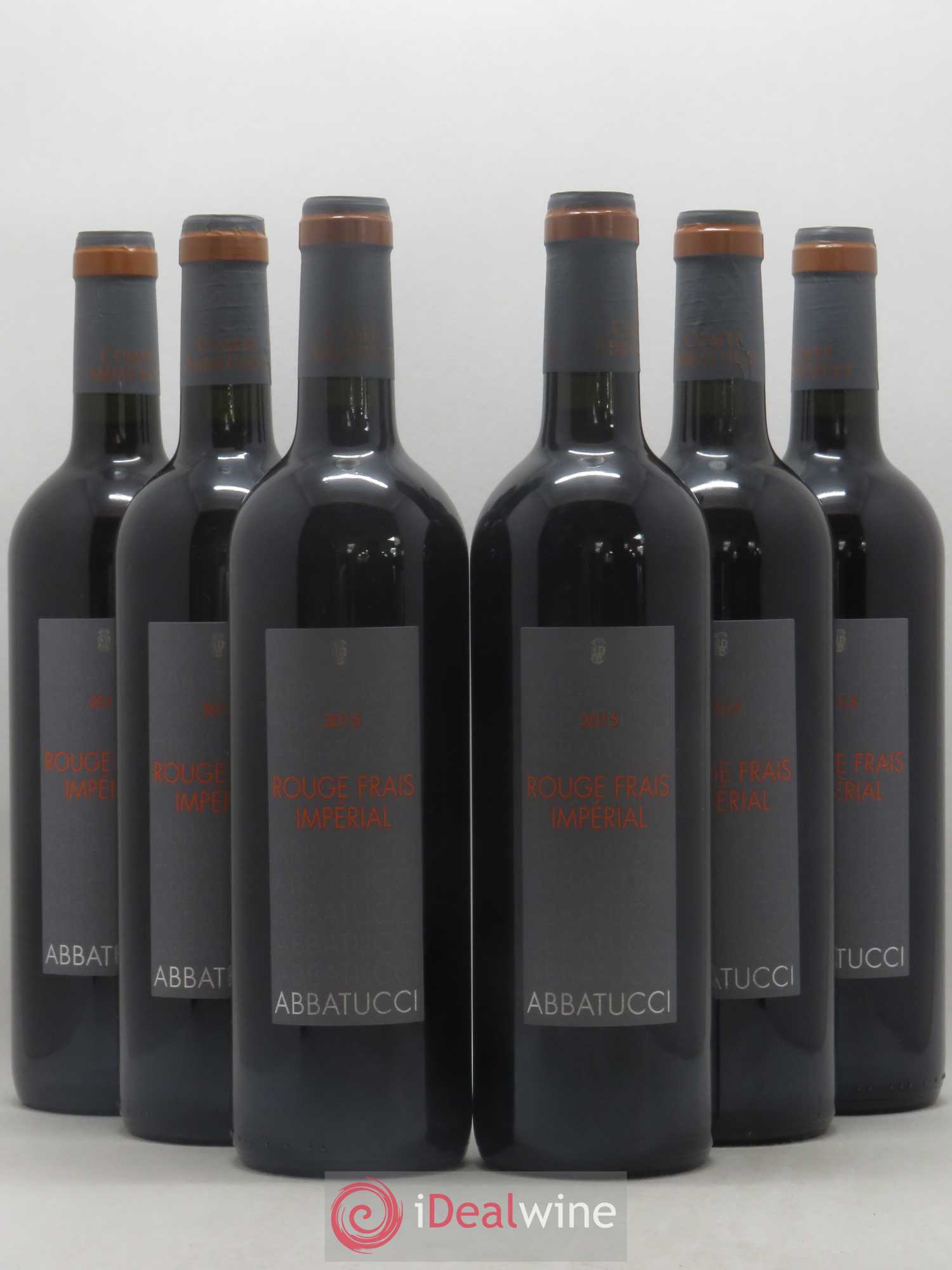 Vin de France Rouge Frais Impérial Comte Abbatucci (Domaine) 2015 - Lot de 6 bouteilles - 0