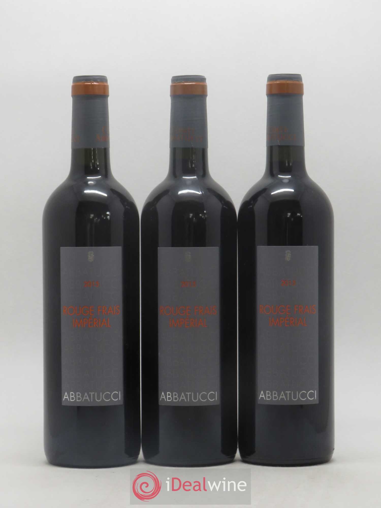Vin de France Rouge Frais Impérial Comte Abbatucci (Domaine) 2015 - Lot de 6 bouteilles - 2