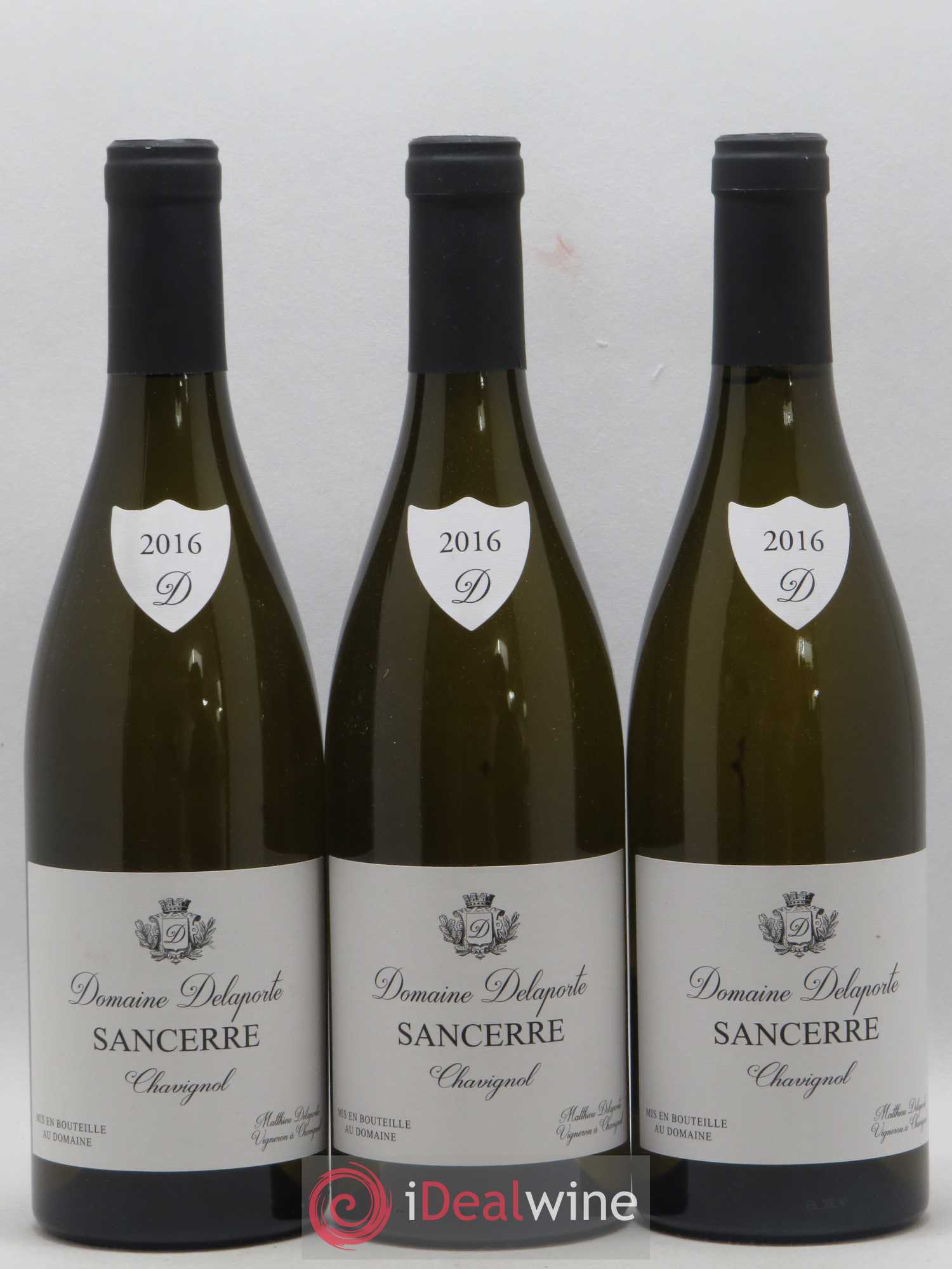 Sancerre Chavignol Delaporte 2016 - Lot de 3 bouteilles - 0