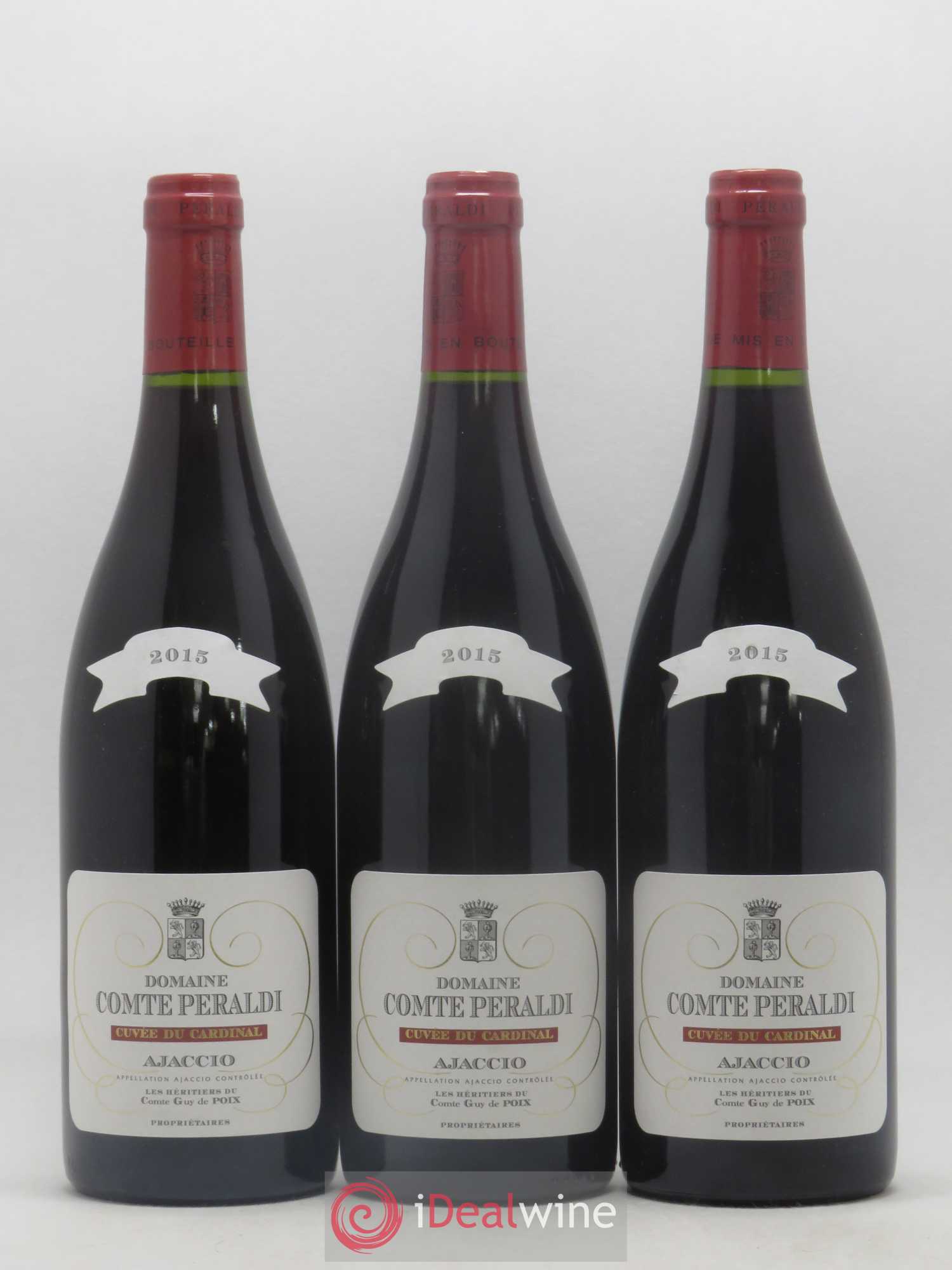 Ajaccio Cuvée du Cardinal Comte Peraldi (Domaine) 2015 - Lot de 3 bouteilles - 0