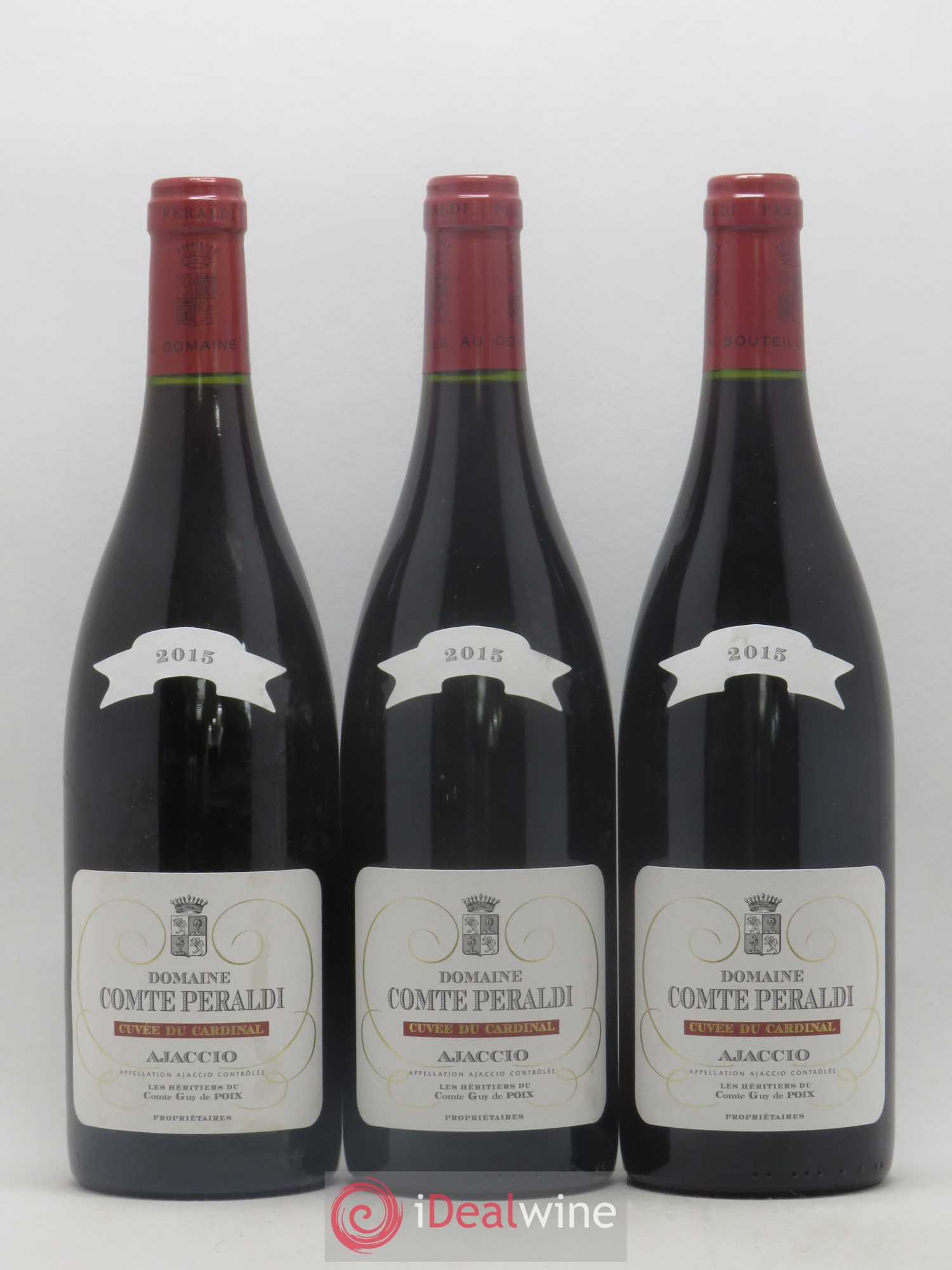 Ajaccio Cuvée du Cardinal Comte Peraldi (Domaine) 2015 - Lot de 3 bouteilles - 0