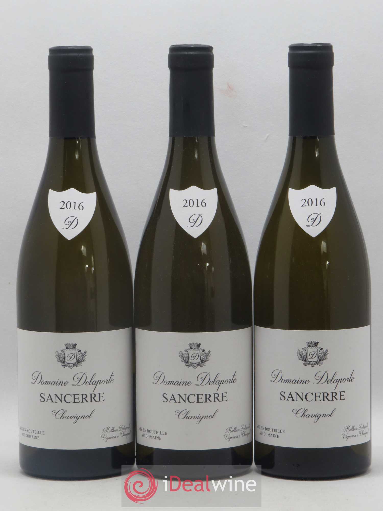 Sancerre Chavignol Delaporte 2016 - Lot de 3 bouteilles - 0