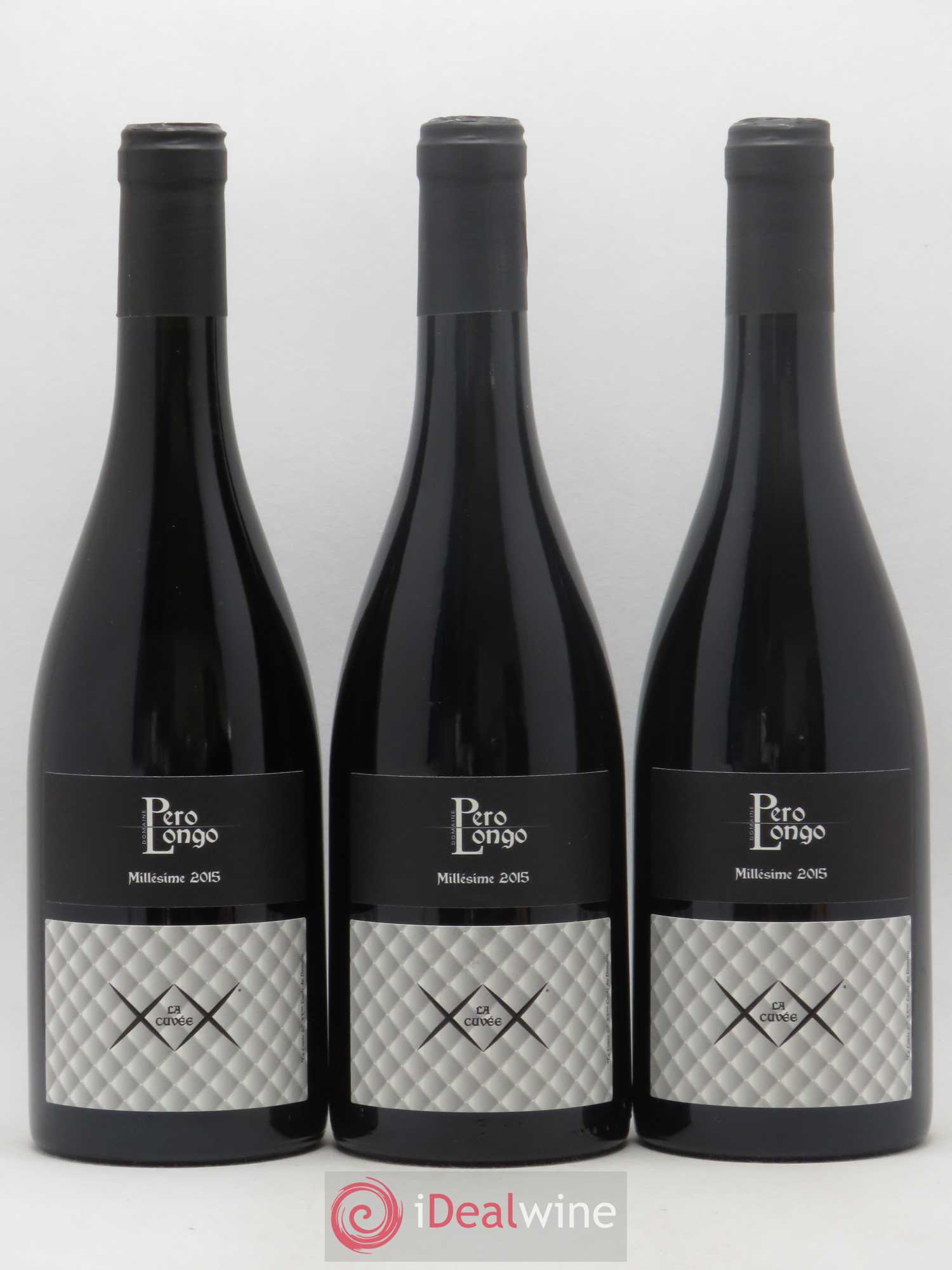 Vin de Corse Sartene La cuvée XX Pero Longo (Domaine) 2015 - Lot de 3 bouteilles - 0