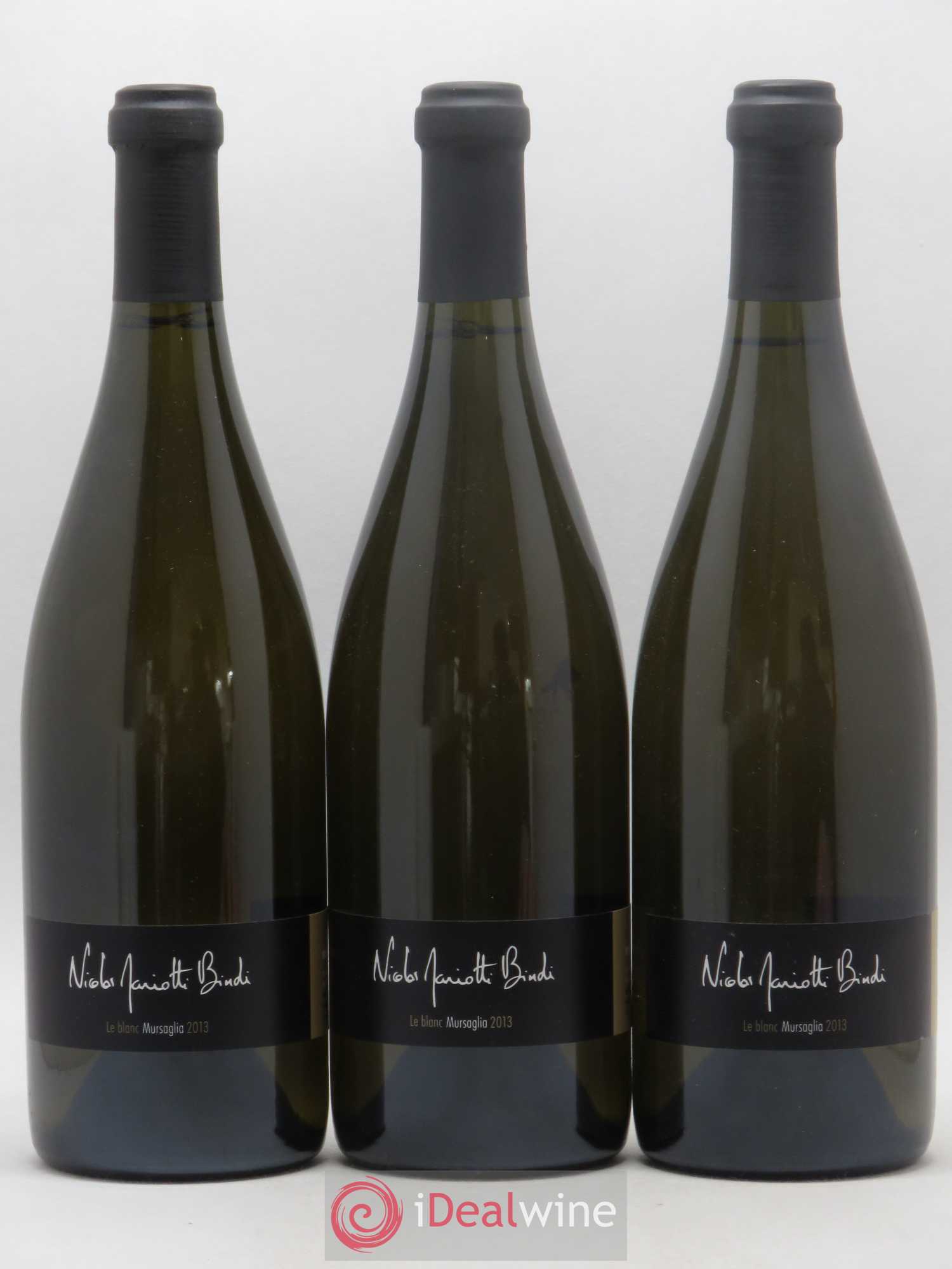 Vin de Corse Le blanc Mursaglia Nicolas Mariotti Bindi 2013 - Posten von 3 Flaschen - 0