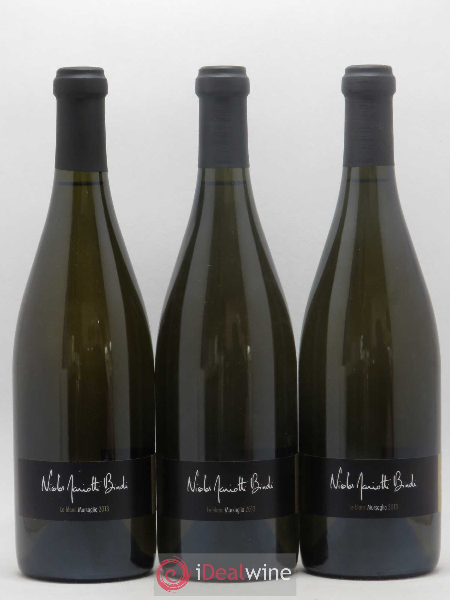 Vin de Corse Le blanc Mursaglia Nicolas Mariotti Bindi 2013 - Posten von 3 Flaschen - 0