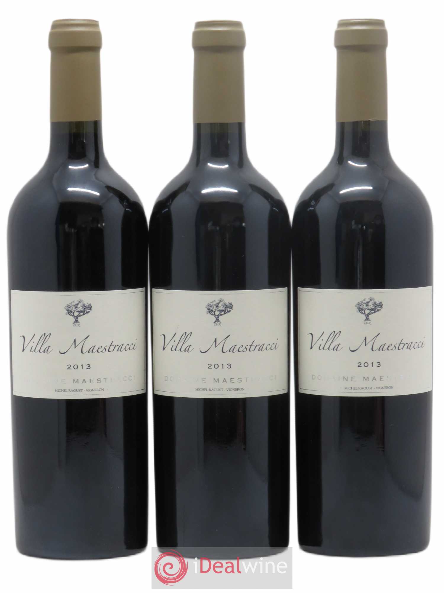Vin de Corse Calvi Villa Maestracci 2013 - Posten von 3 Flaschen - 0